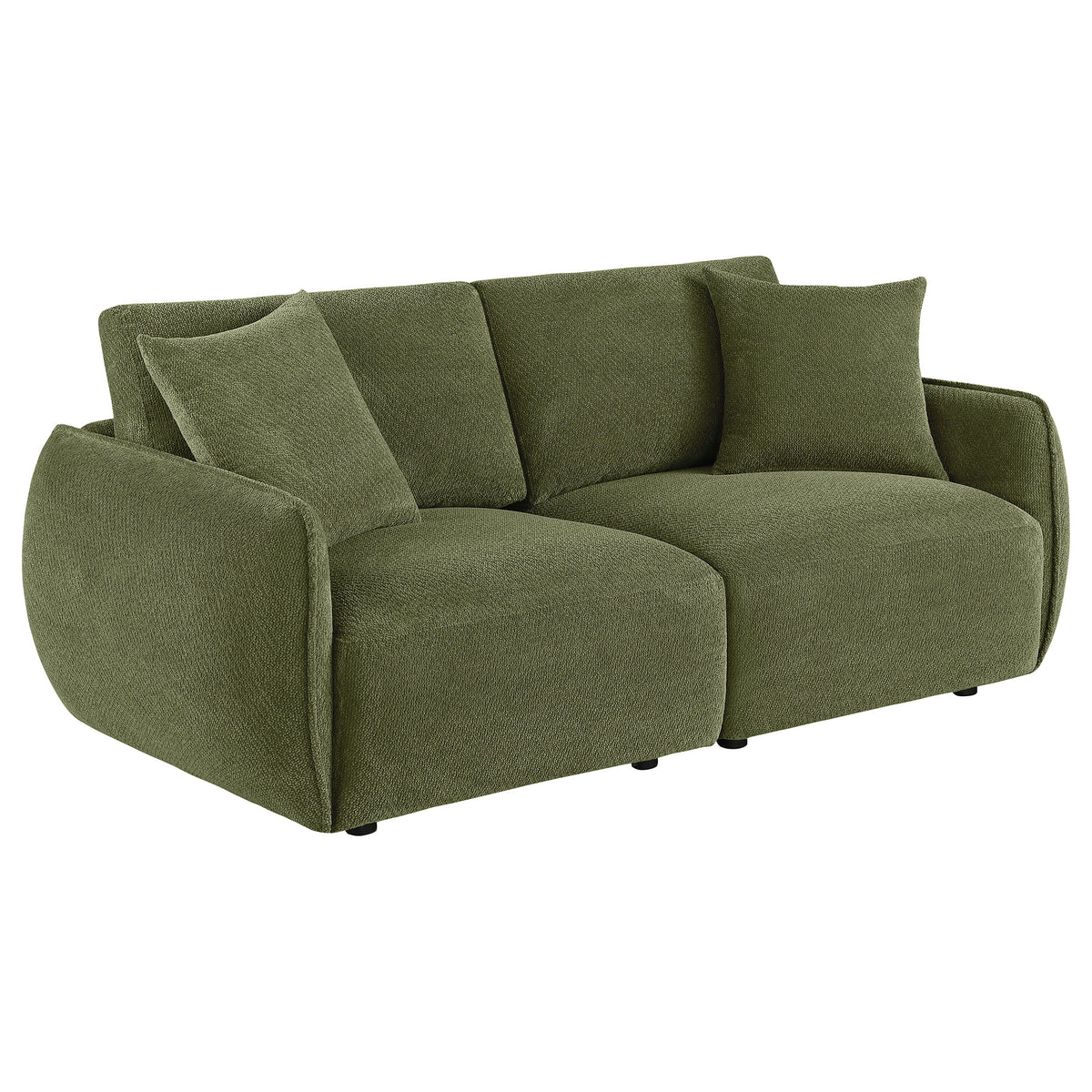 Elysia Fabric Upholstered Modular Loveseat