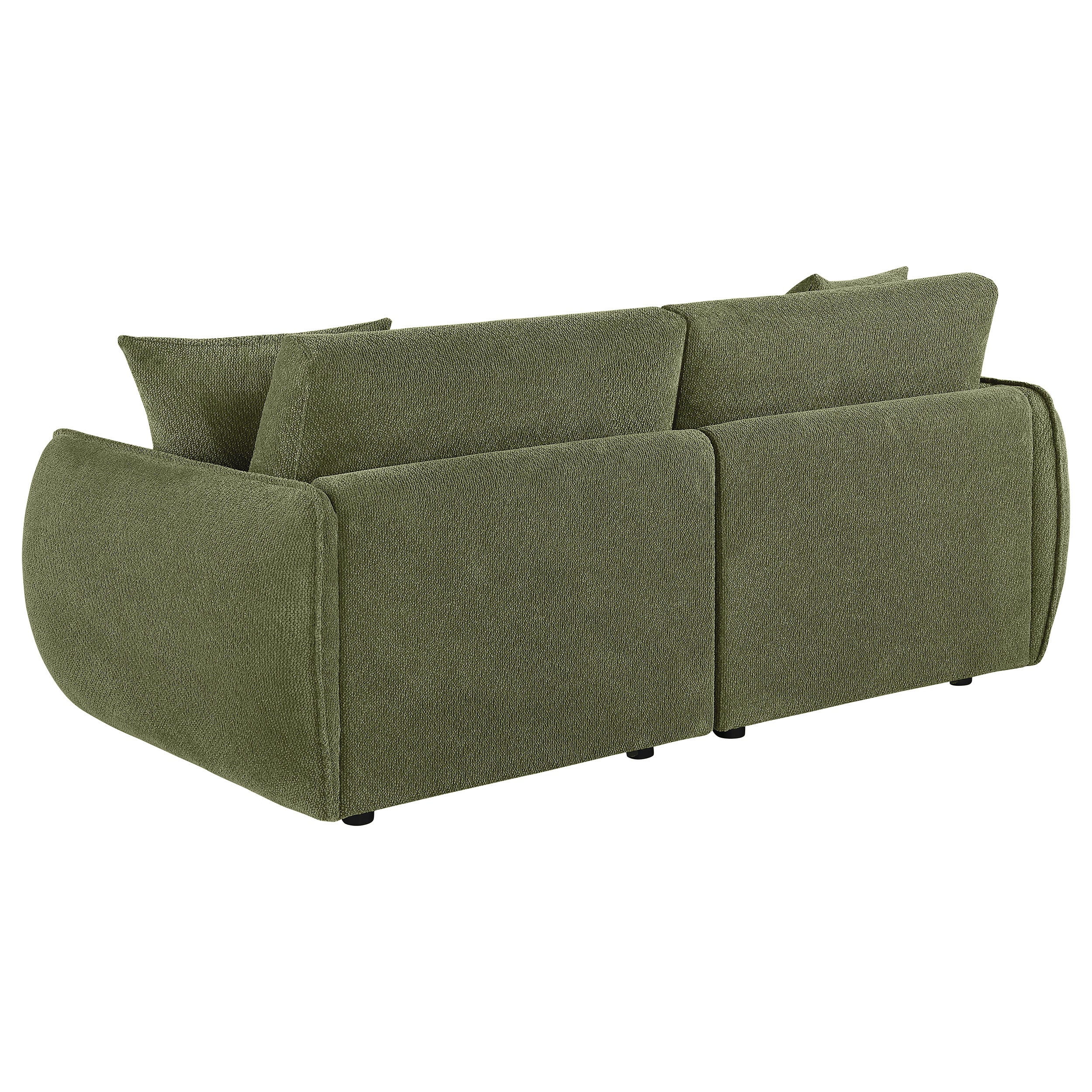 Elysia Fabric Upholstered Modular Loveseat
