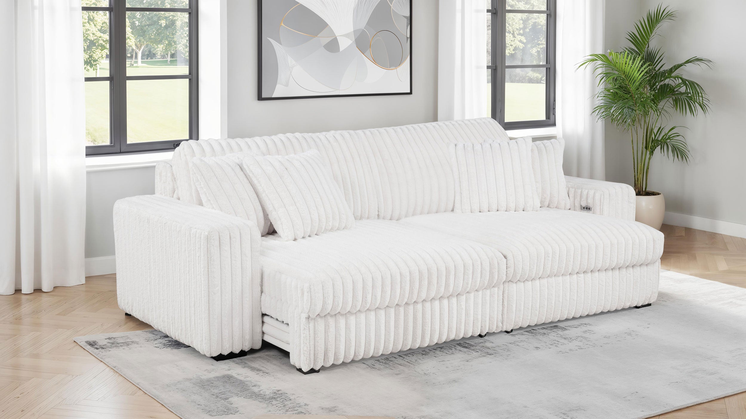 Jacana Power Sofa Chaise