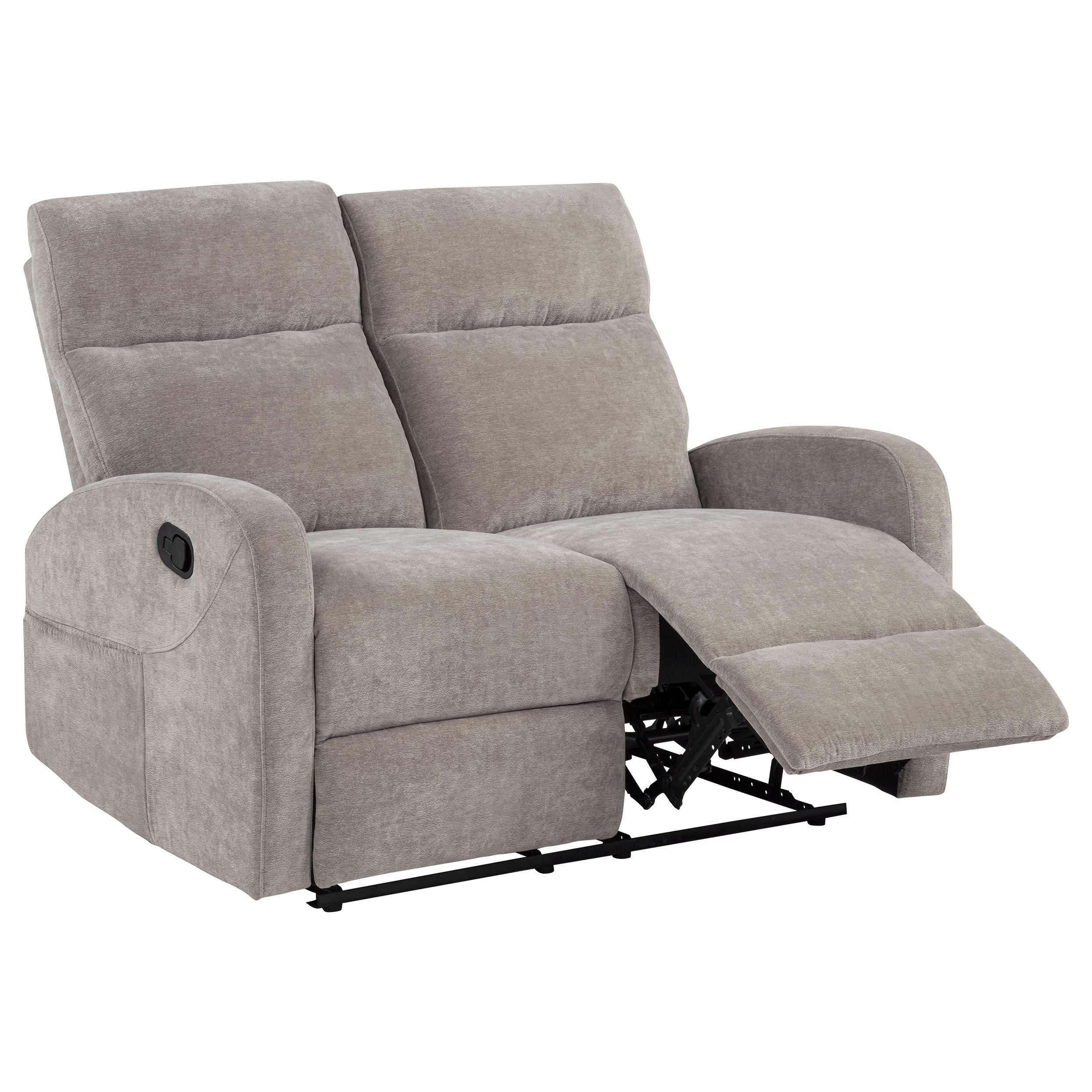 Hamilton 3-piece Chenille Manual Reclining Sofa Set Sand