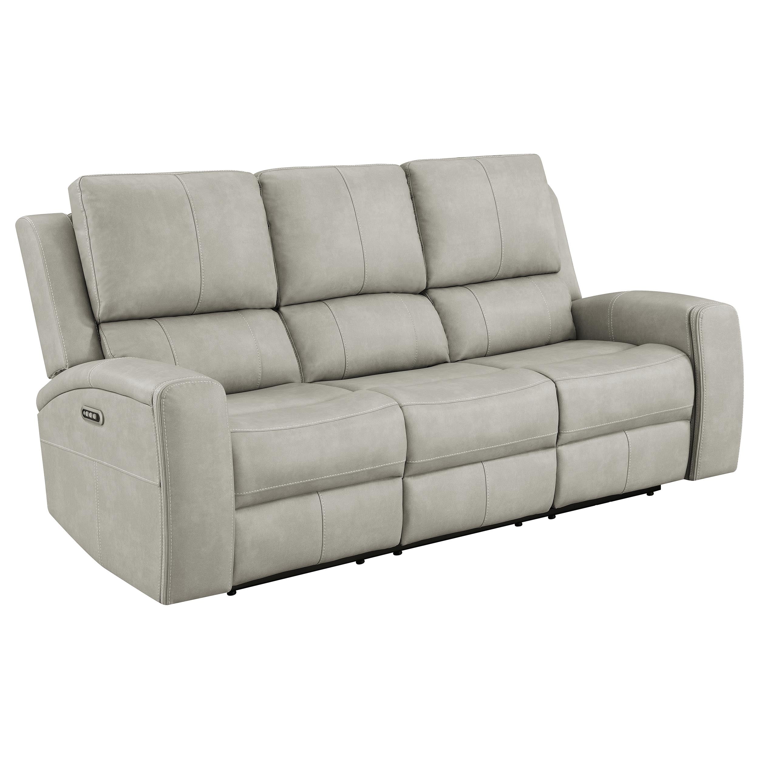 Brickston Power Reclining Sofa - Grey