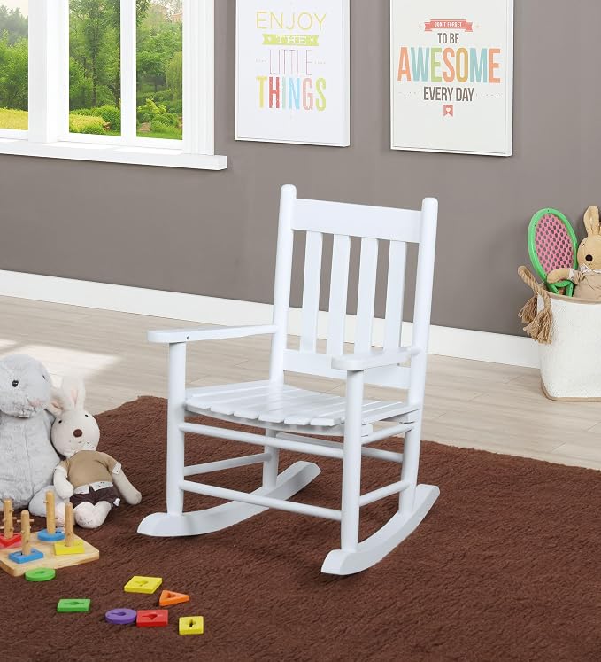 Country Rocking Chair in White