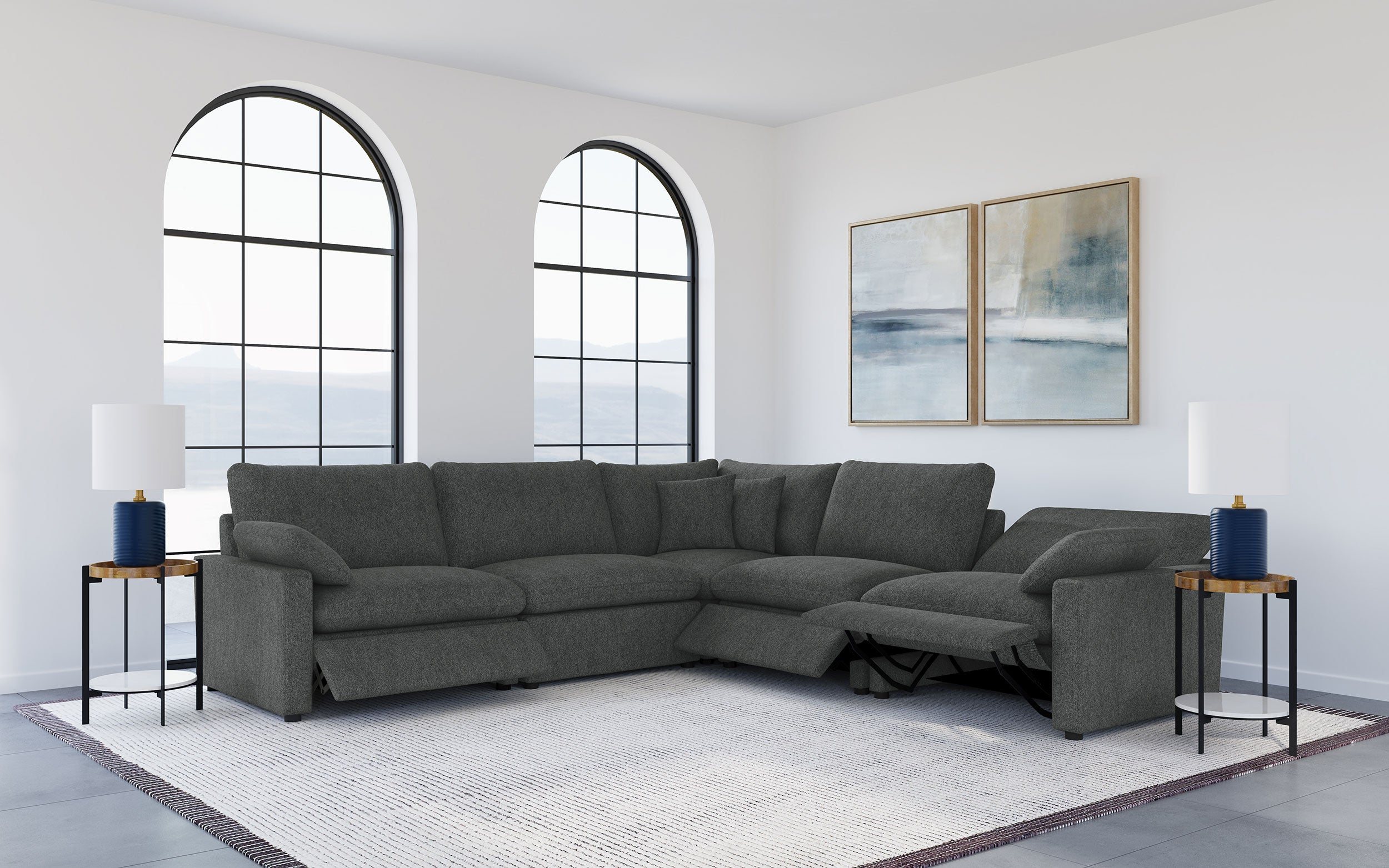 Collins Power Armless Recliner