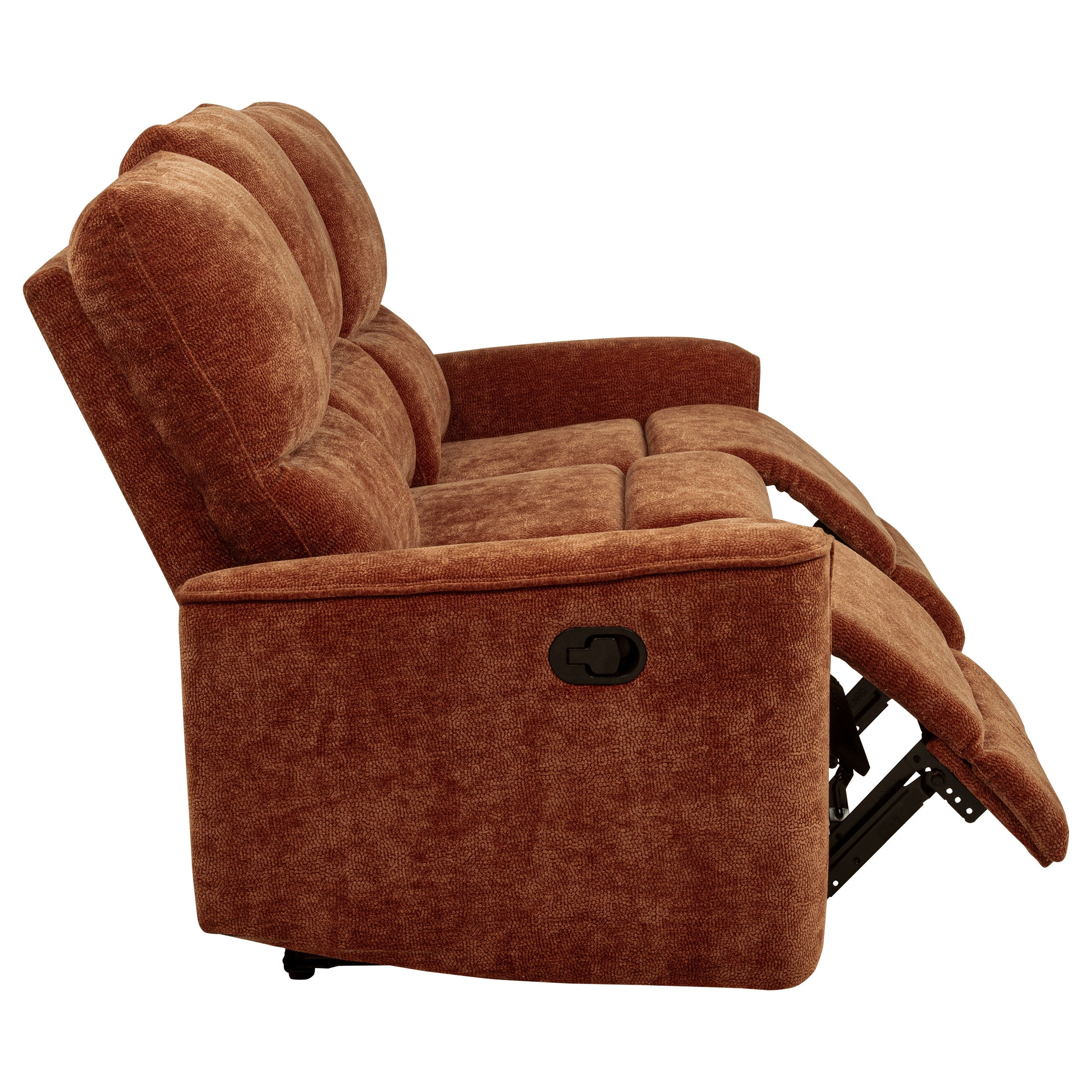 Navarro Reclining Sofa - Burnt Orange