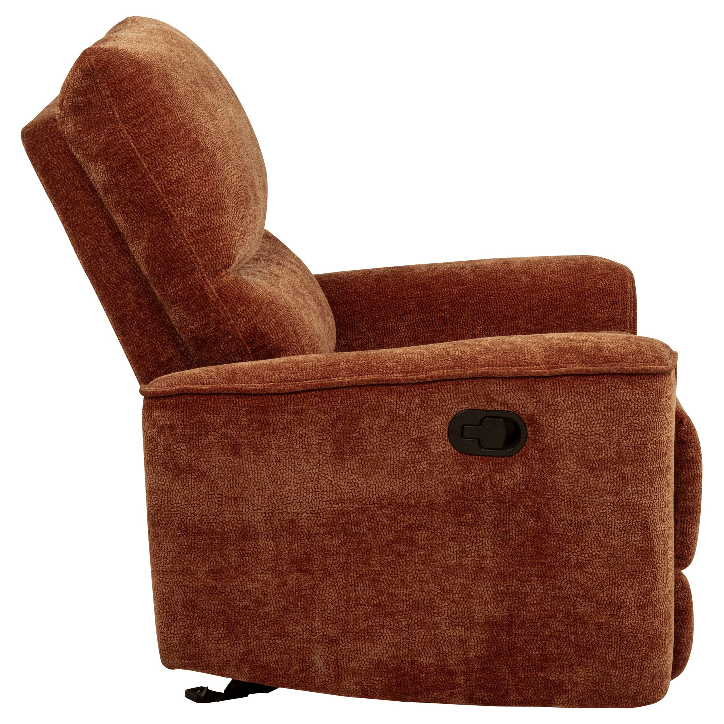Navarro Glider Recliner - Burnt Orange