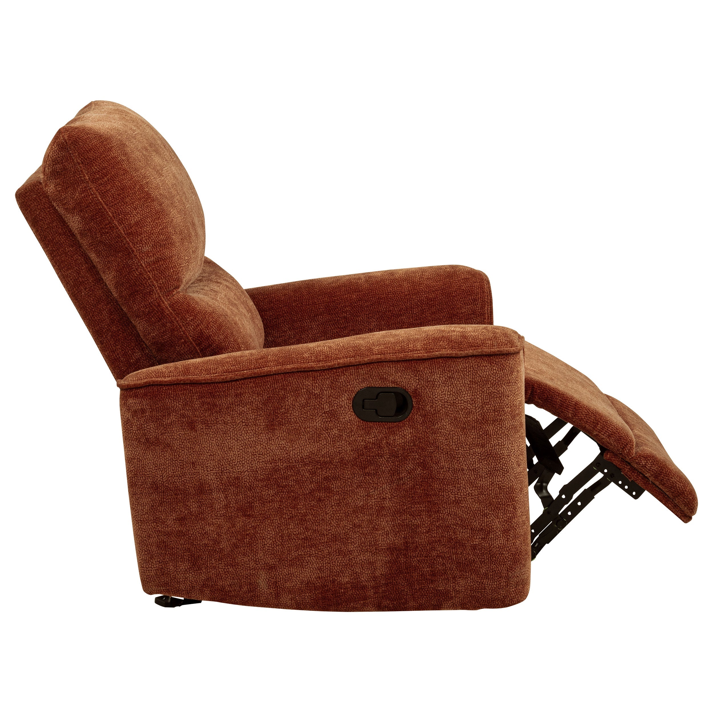 Navarro Glider Recliner - Burnt Orange