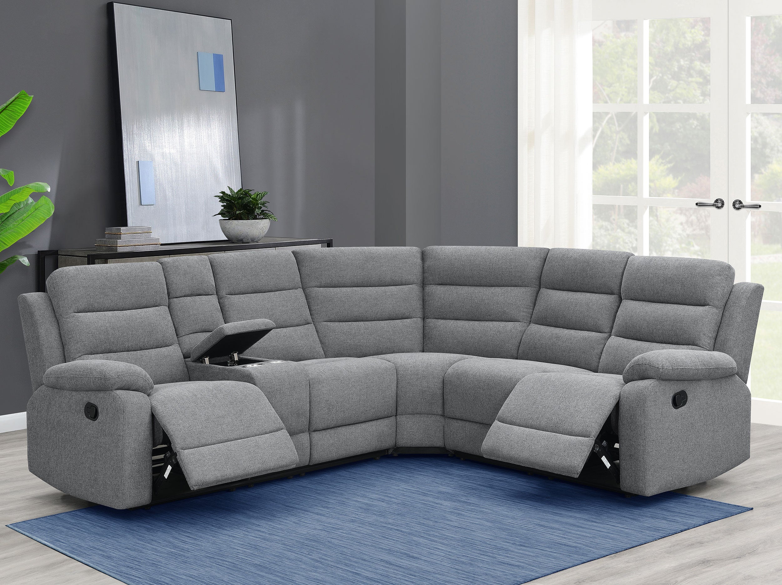 David Reclining Sectional Sofa