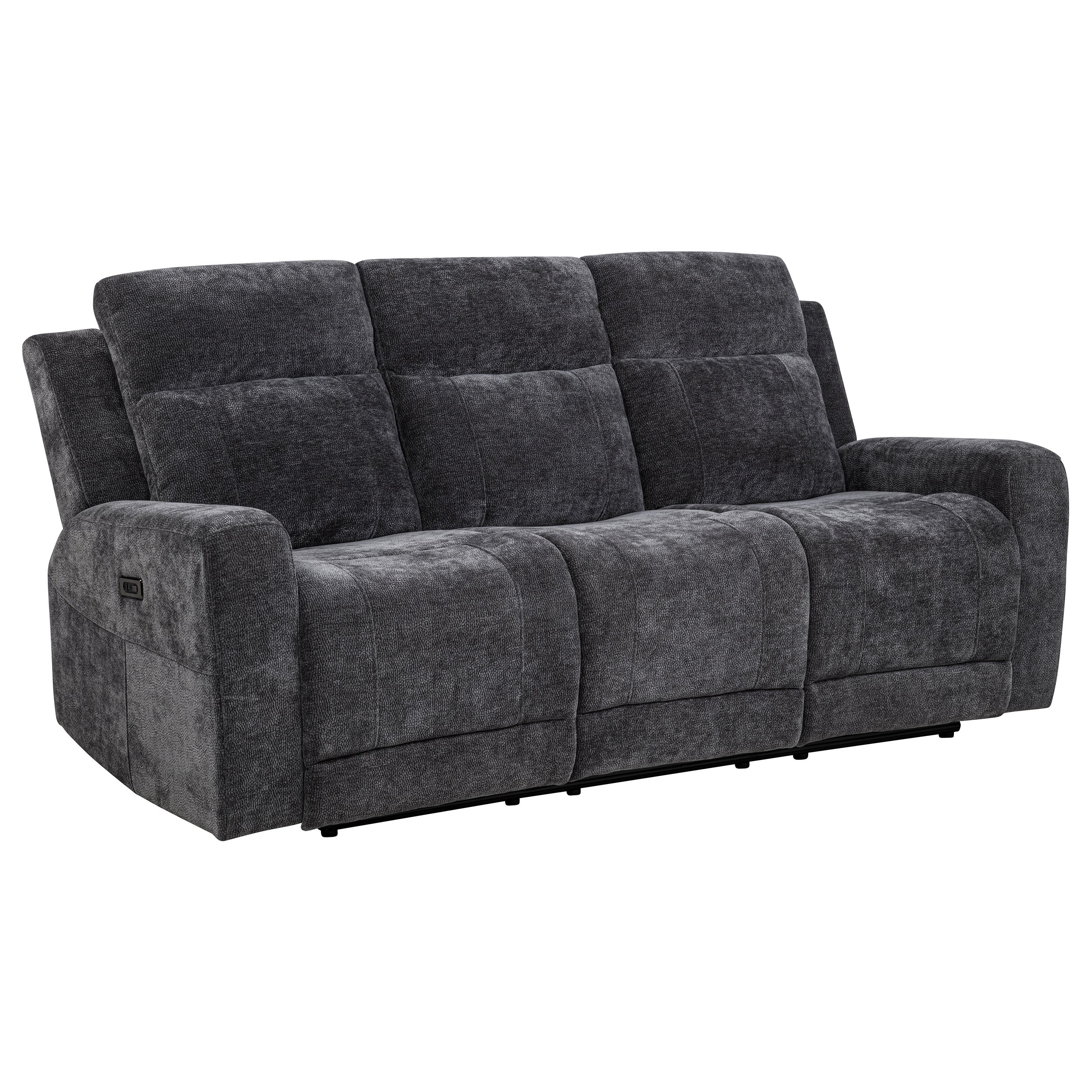 Kennett Power Reclining Sofa - Dark Grey