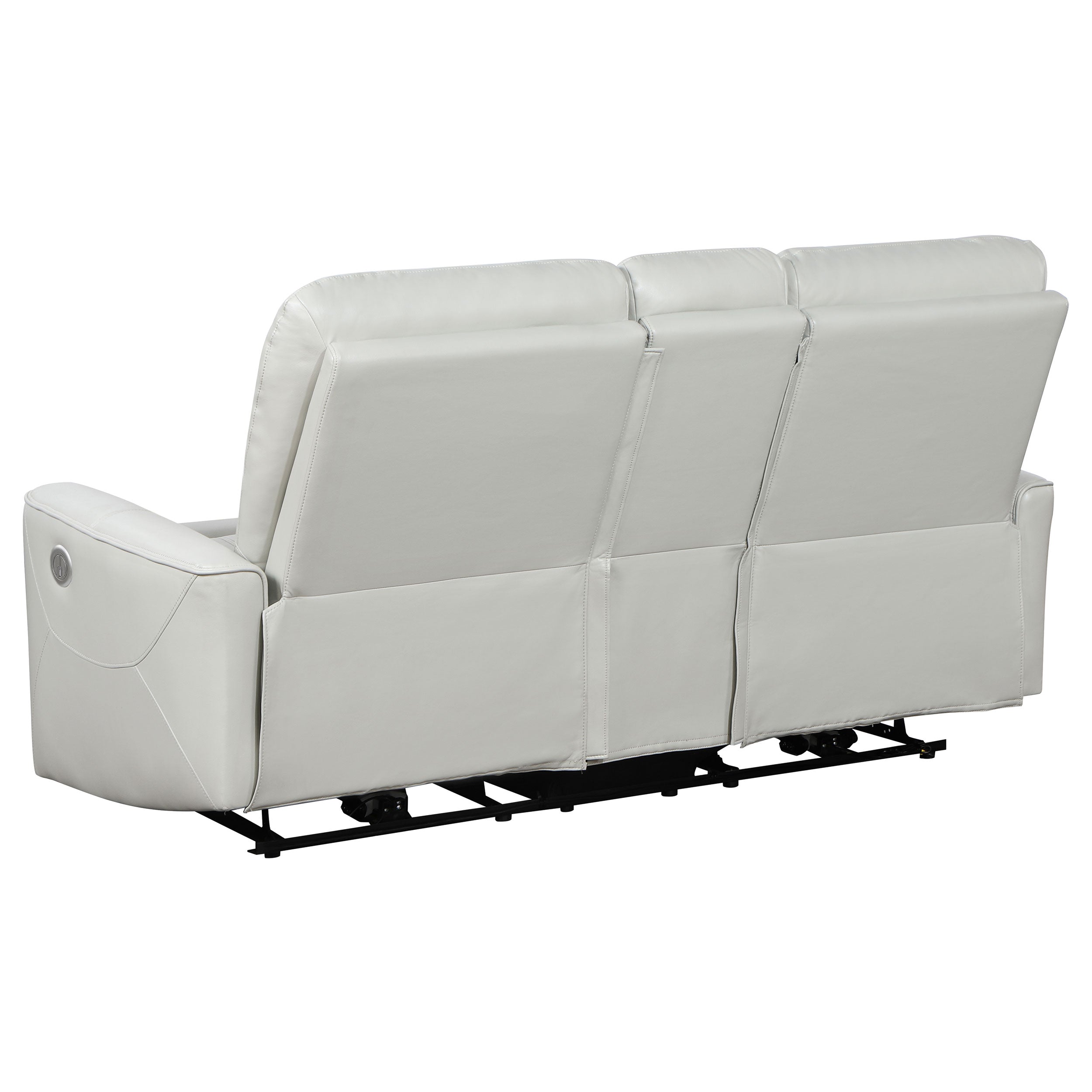 Greenfield Power Reclining Sofa Set - 3 Piece - Dove Grey