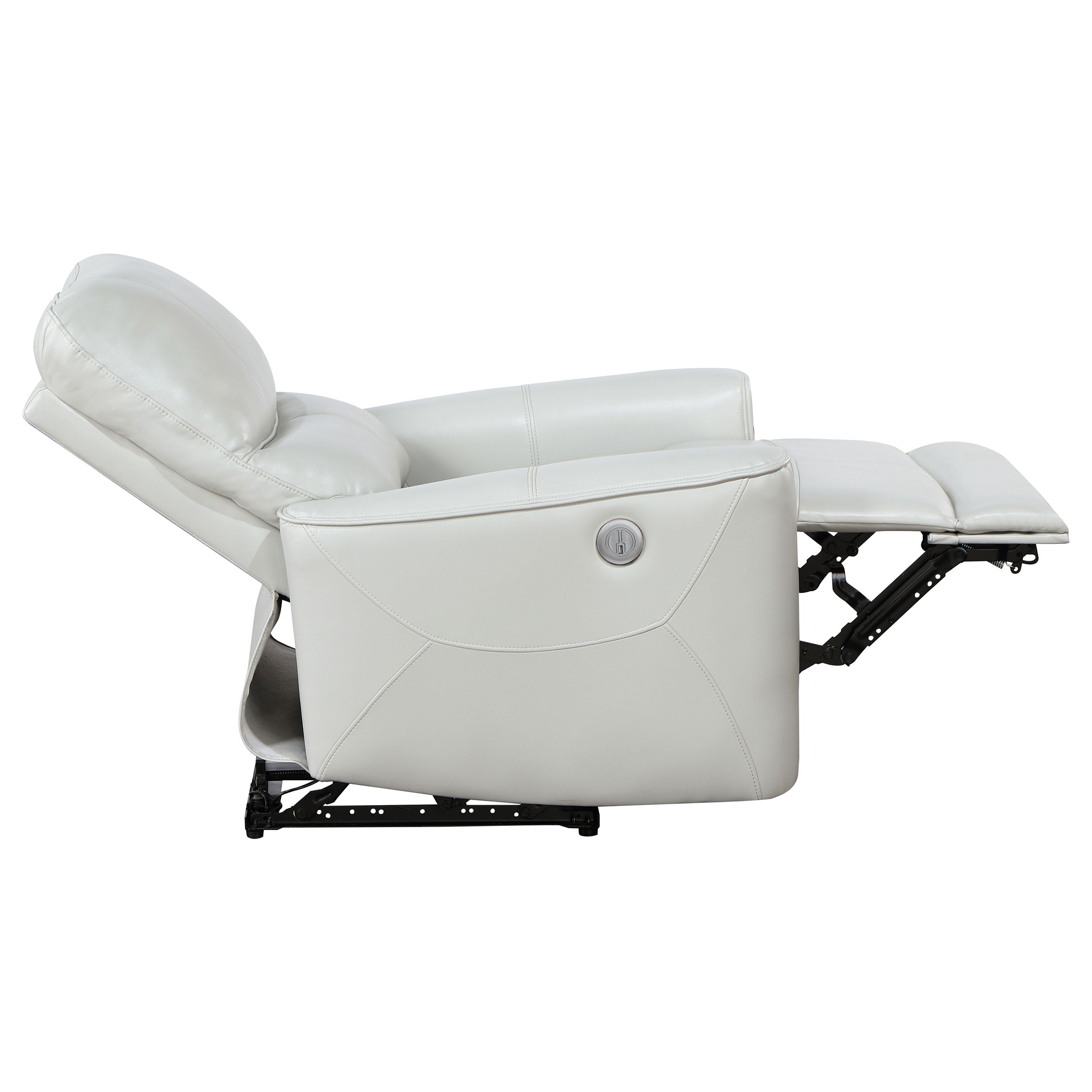 Greenfield Power Reclining Sofa Set - 3 Piece - Dove Grey