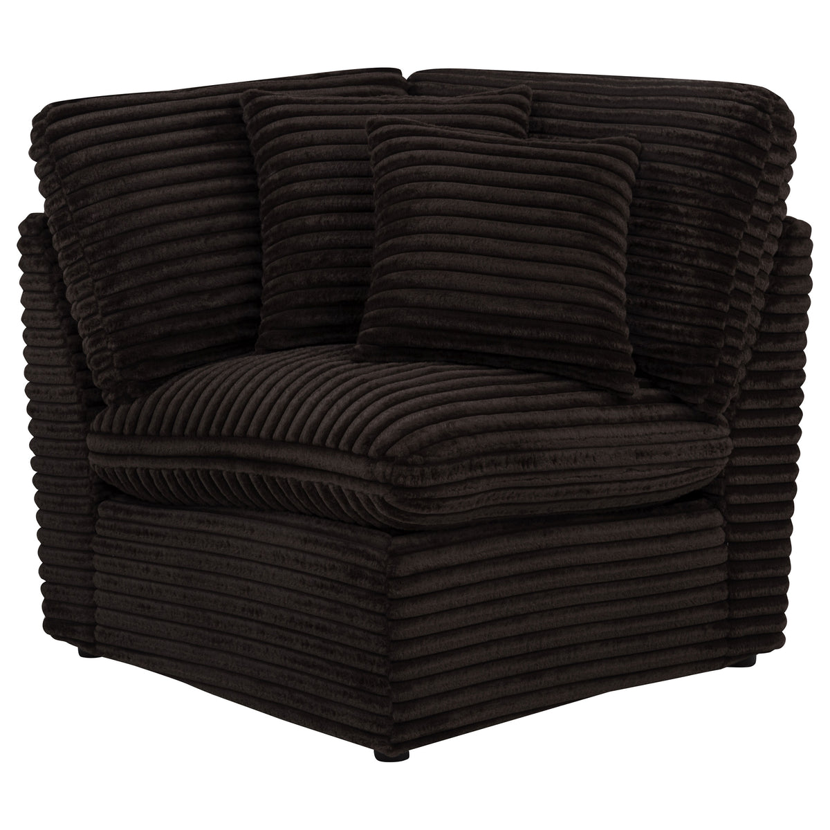 Collins Modular Corner Chair Chocolate Brown