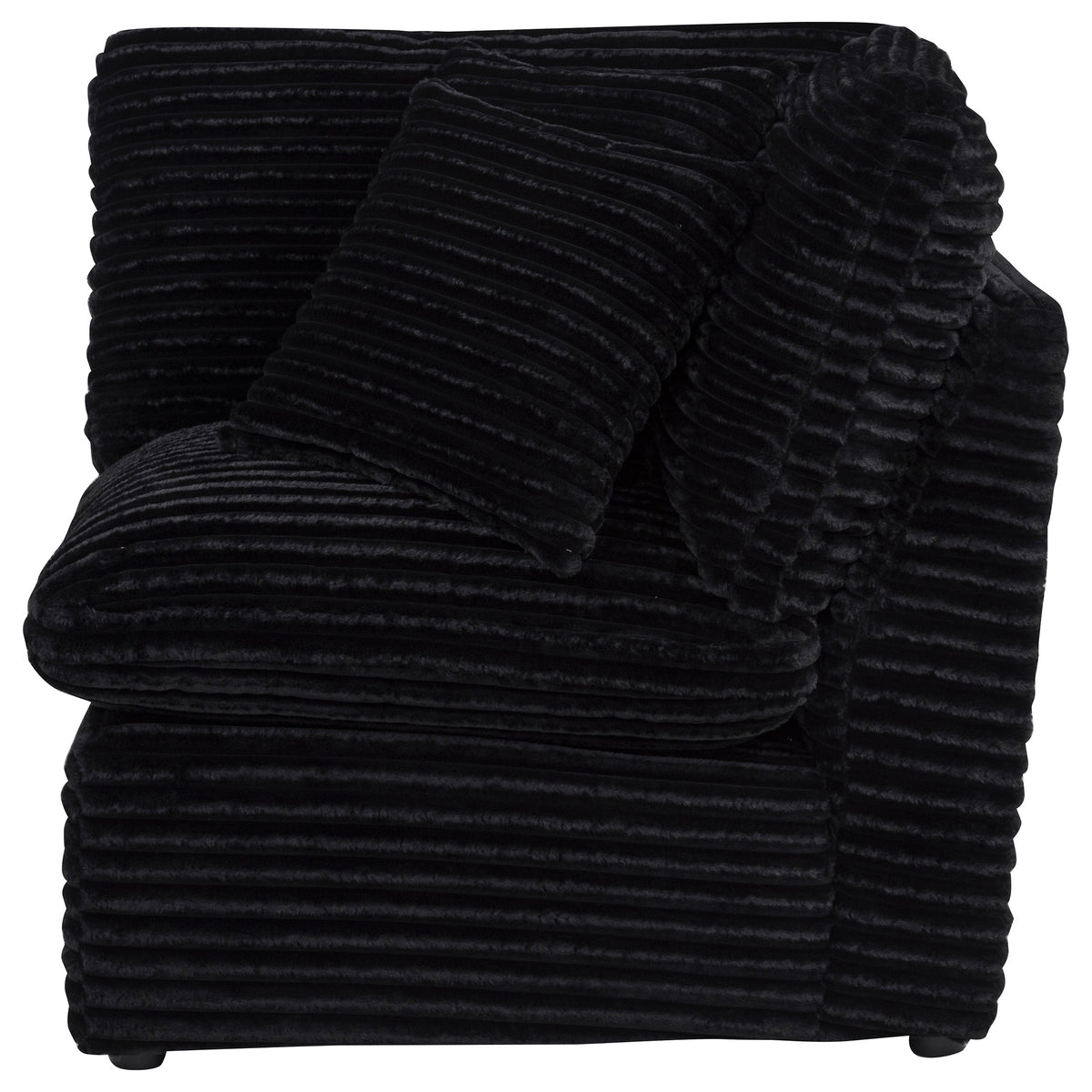 Collins Modular Corner Chair Black