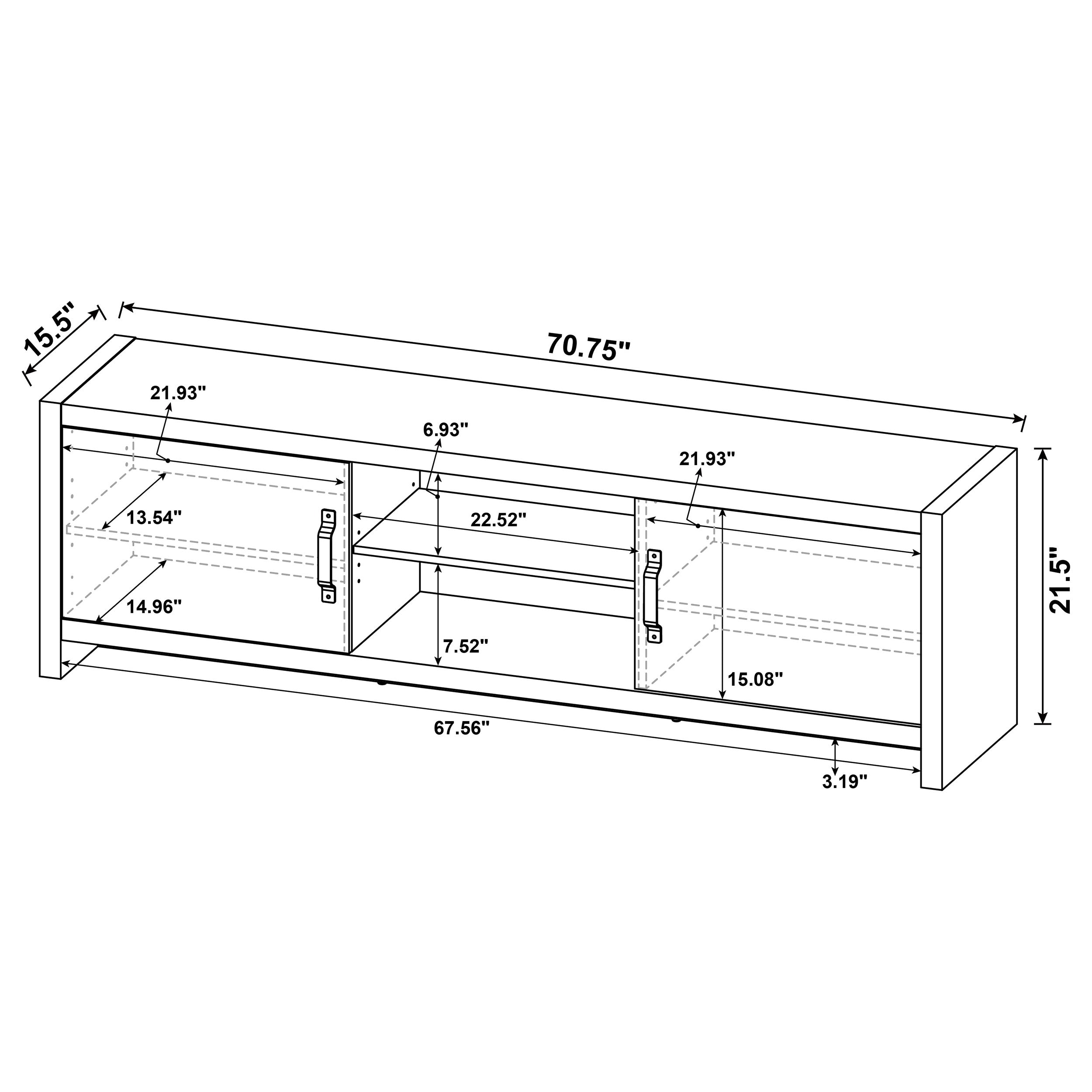 Burke 71" TV Stand
