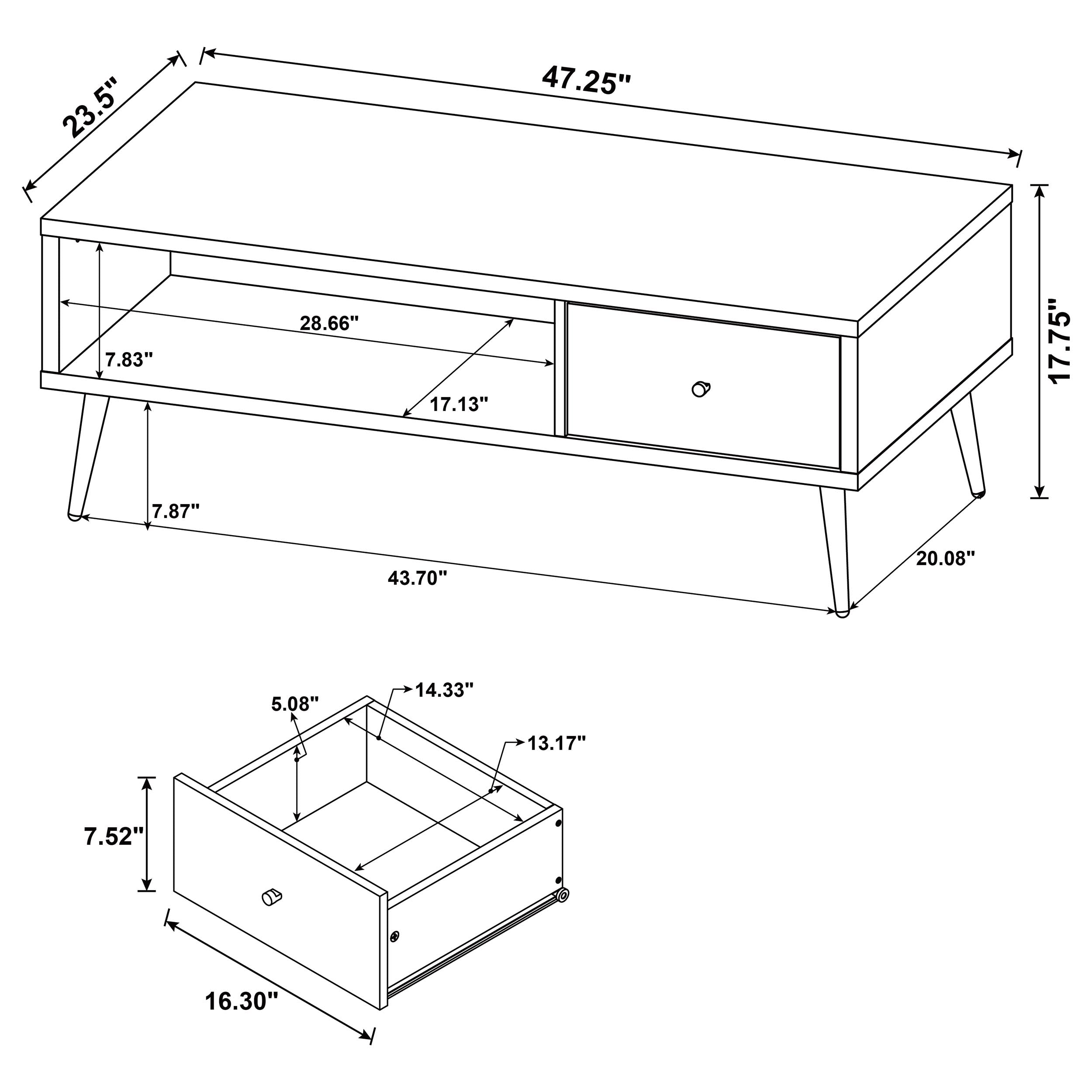 Welsh Coffee Table Set