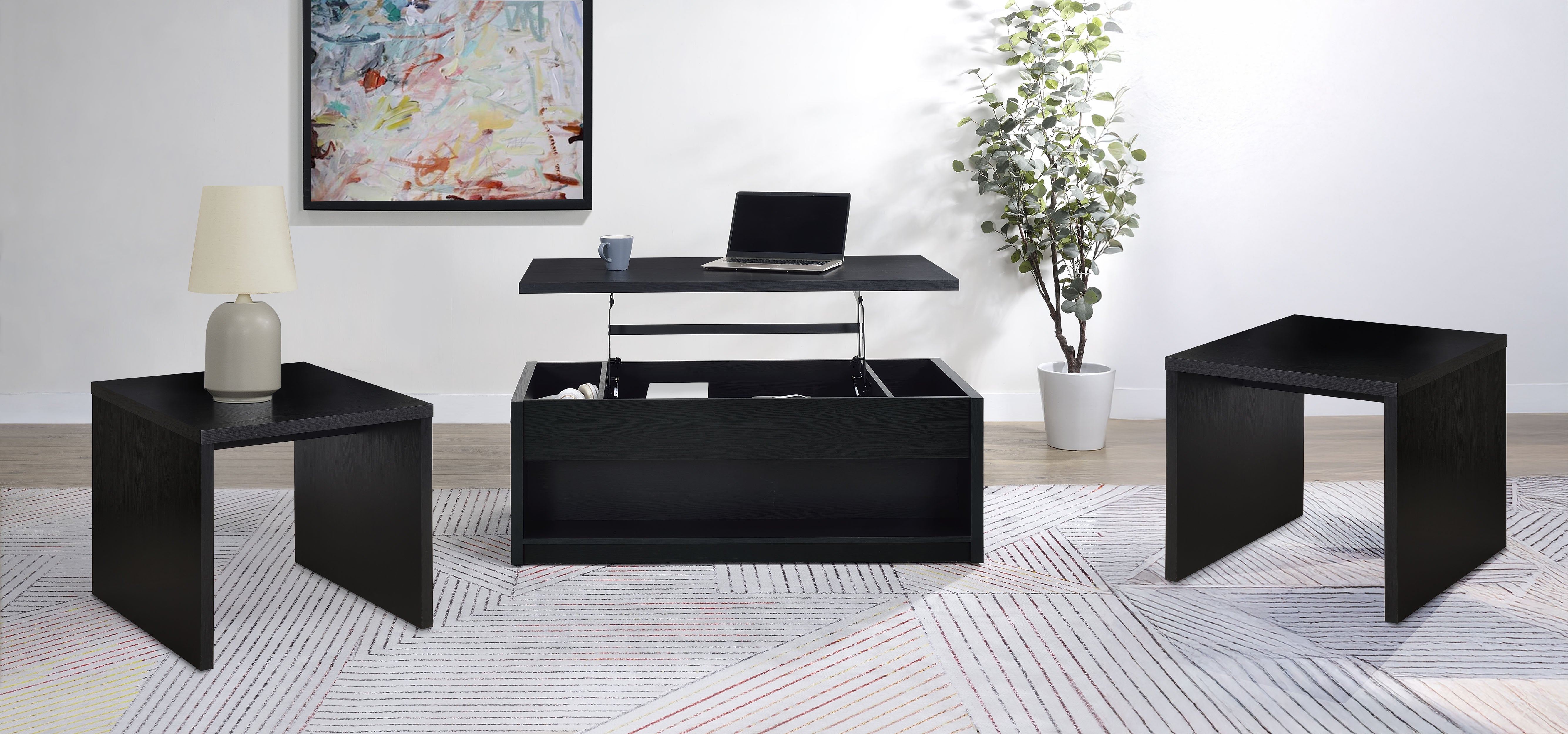 Knapp Lift Top Coffee Table Set