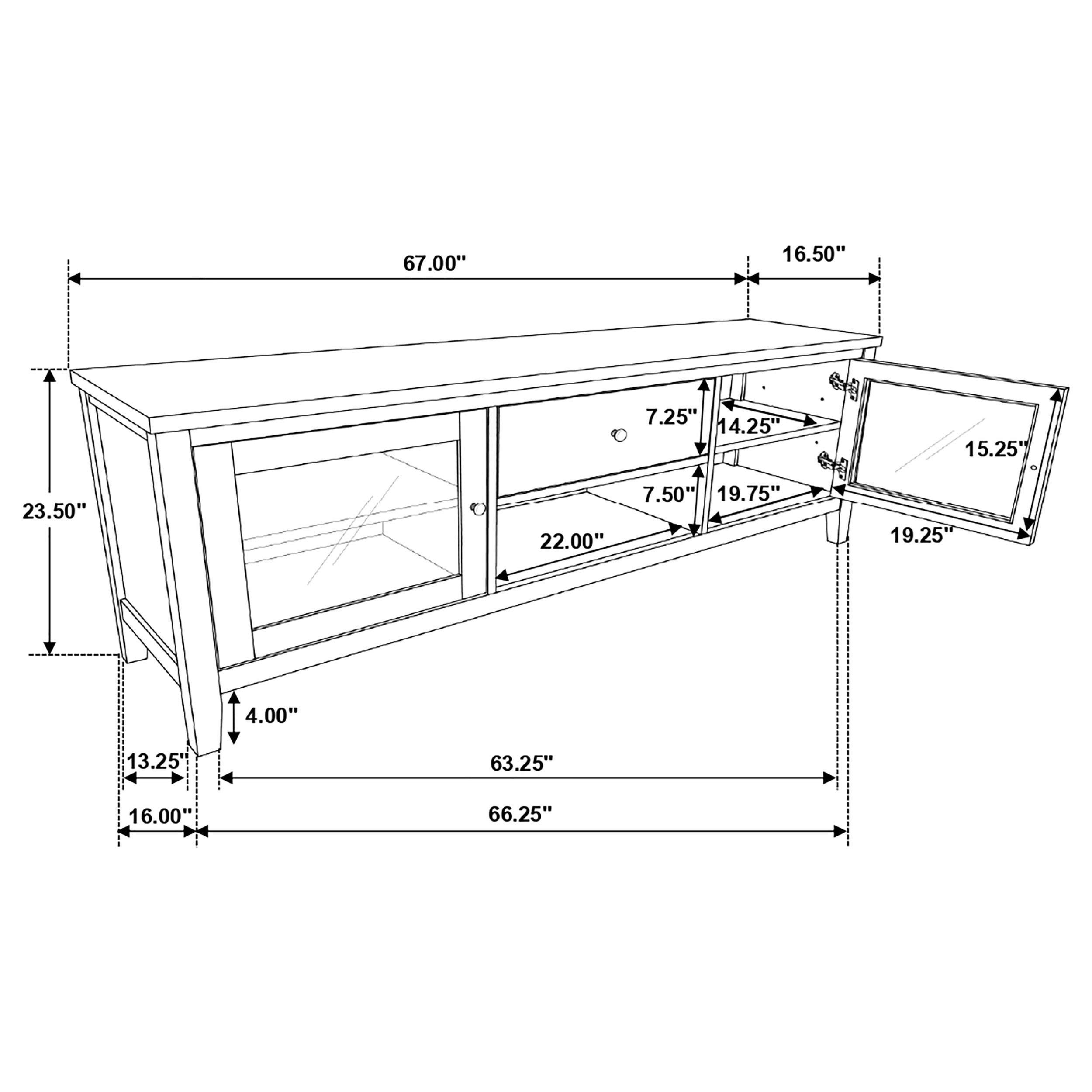 Hollis 67" TV Stand