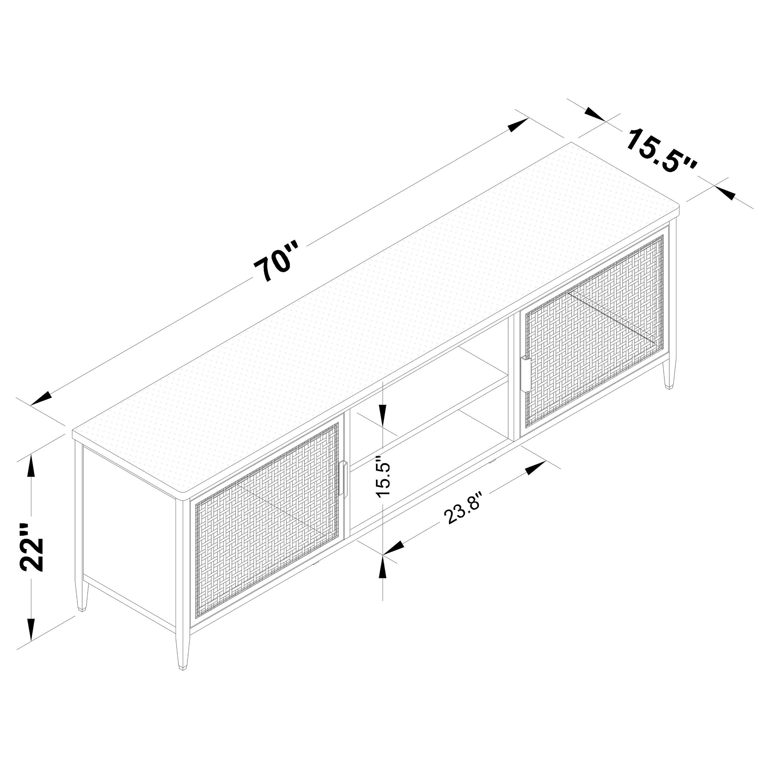 Amherst 70" TV Stand