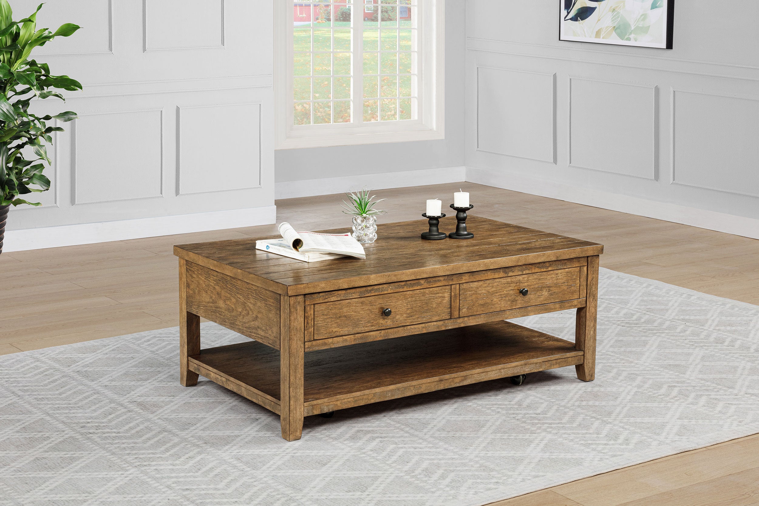 Payne Mobile Lift Top Coffee Table