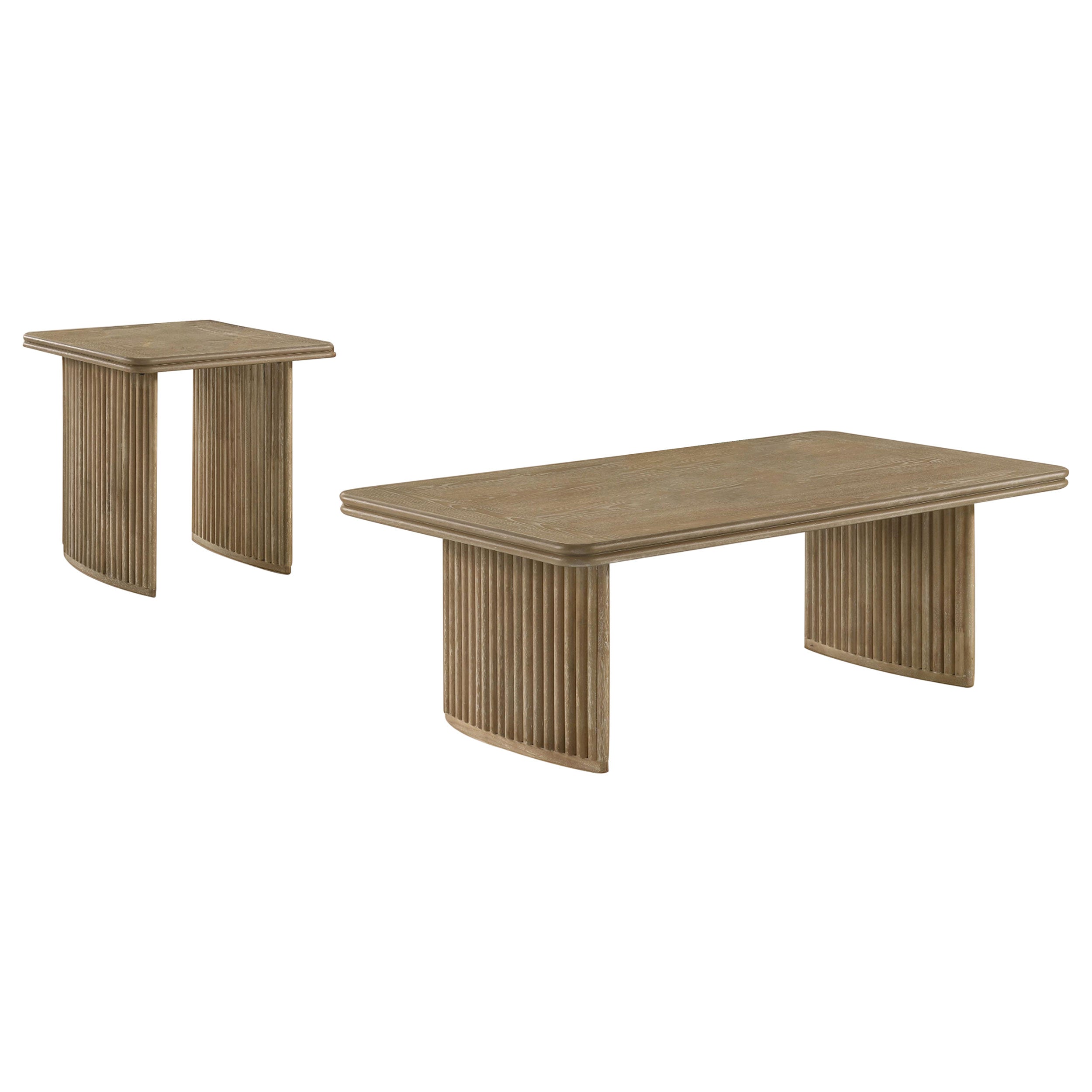 Adina Rectangular Coffee Table Set