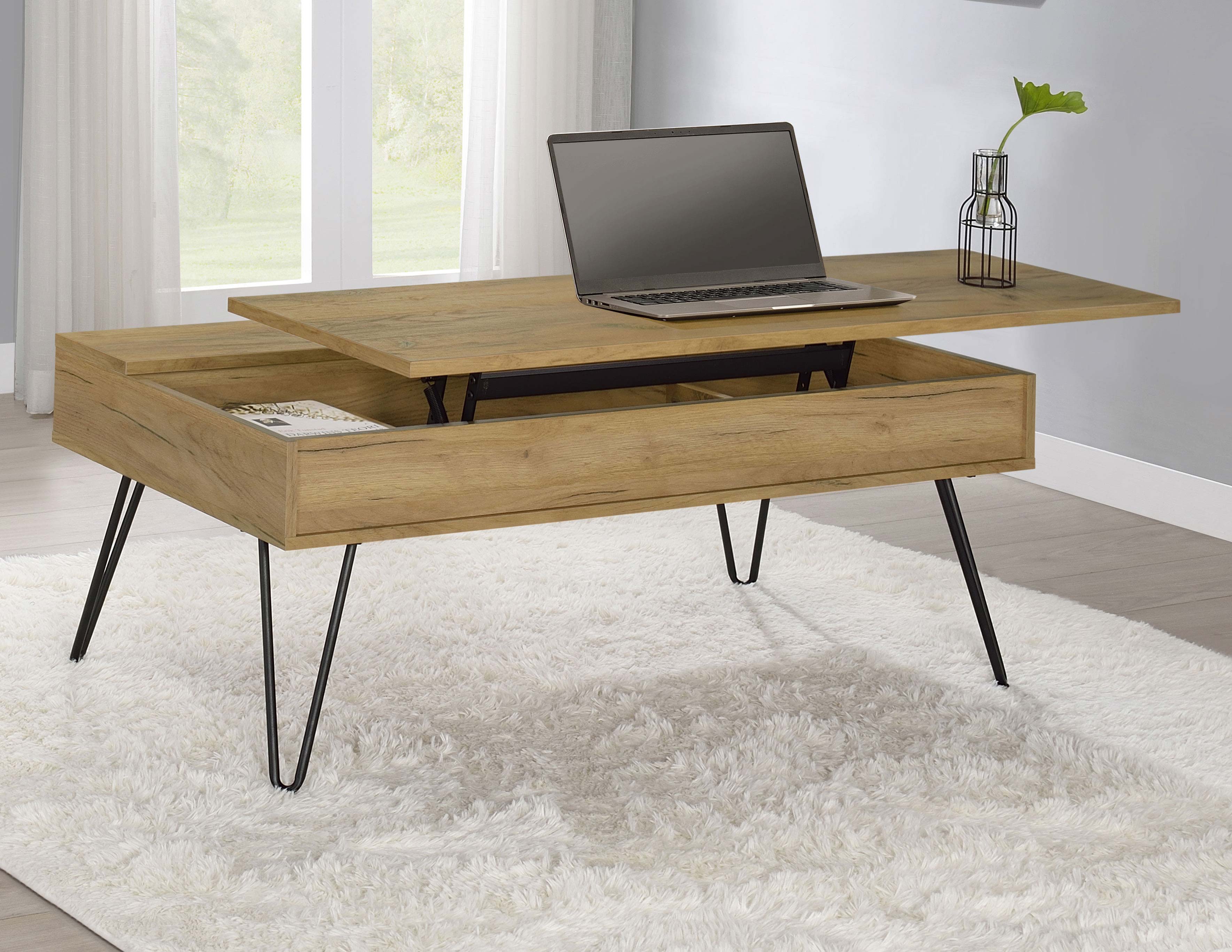 Fanning Lift Top Coffee Table