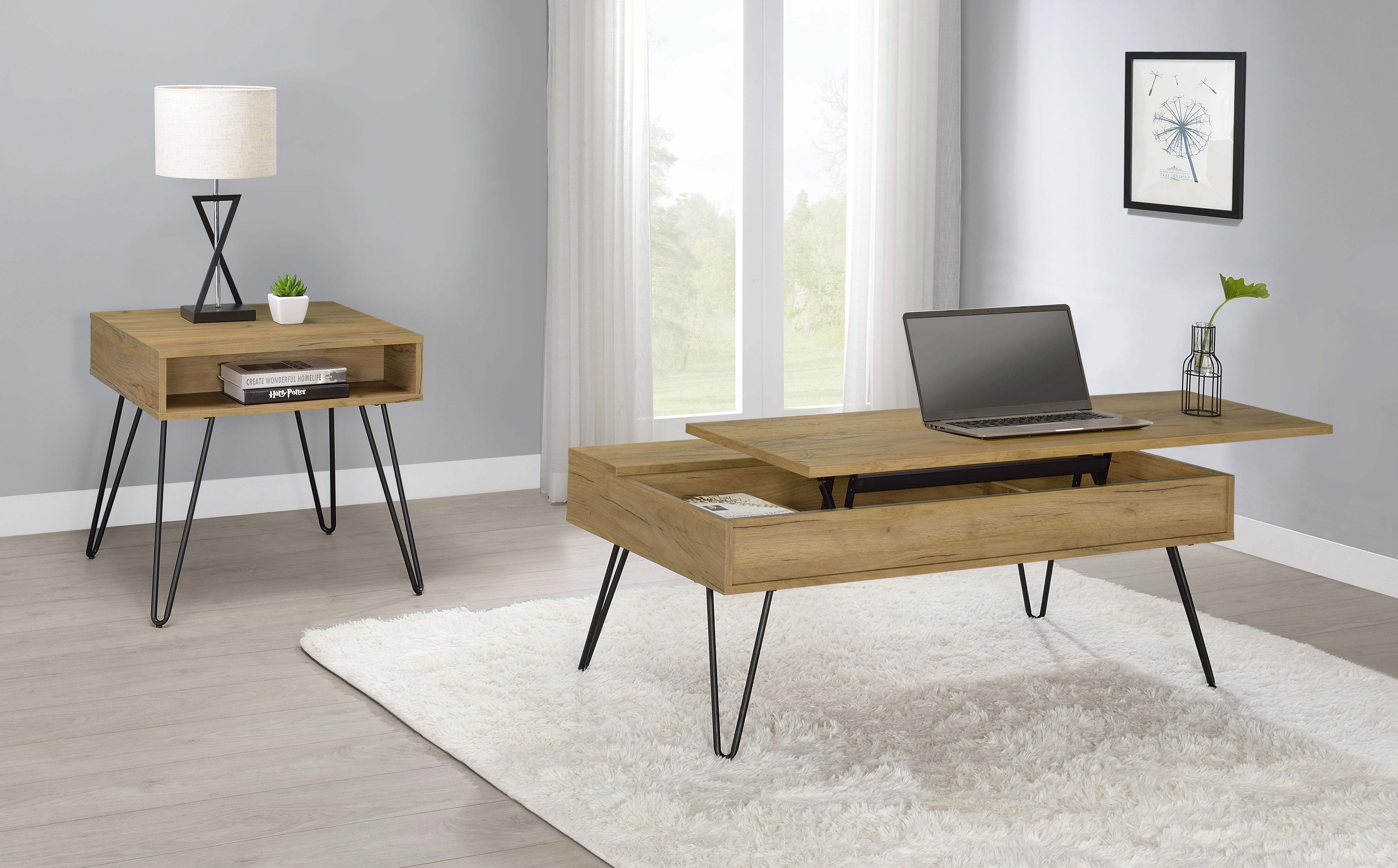 Fanning Lift Top Coffee Table