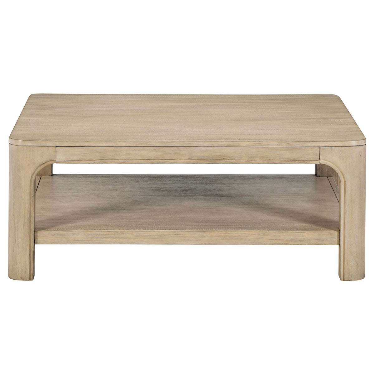 Solano 2-piece Square Coffee Table Set Weathered Mango