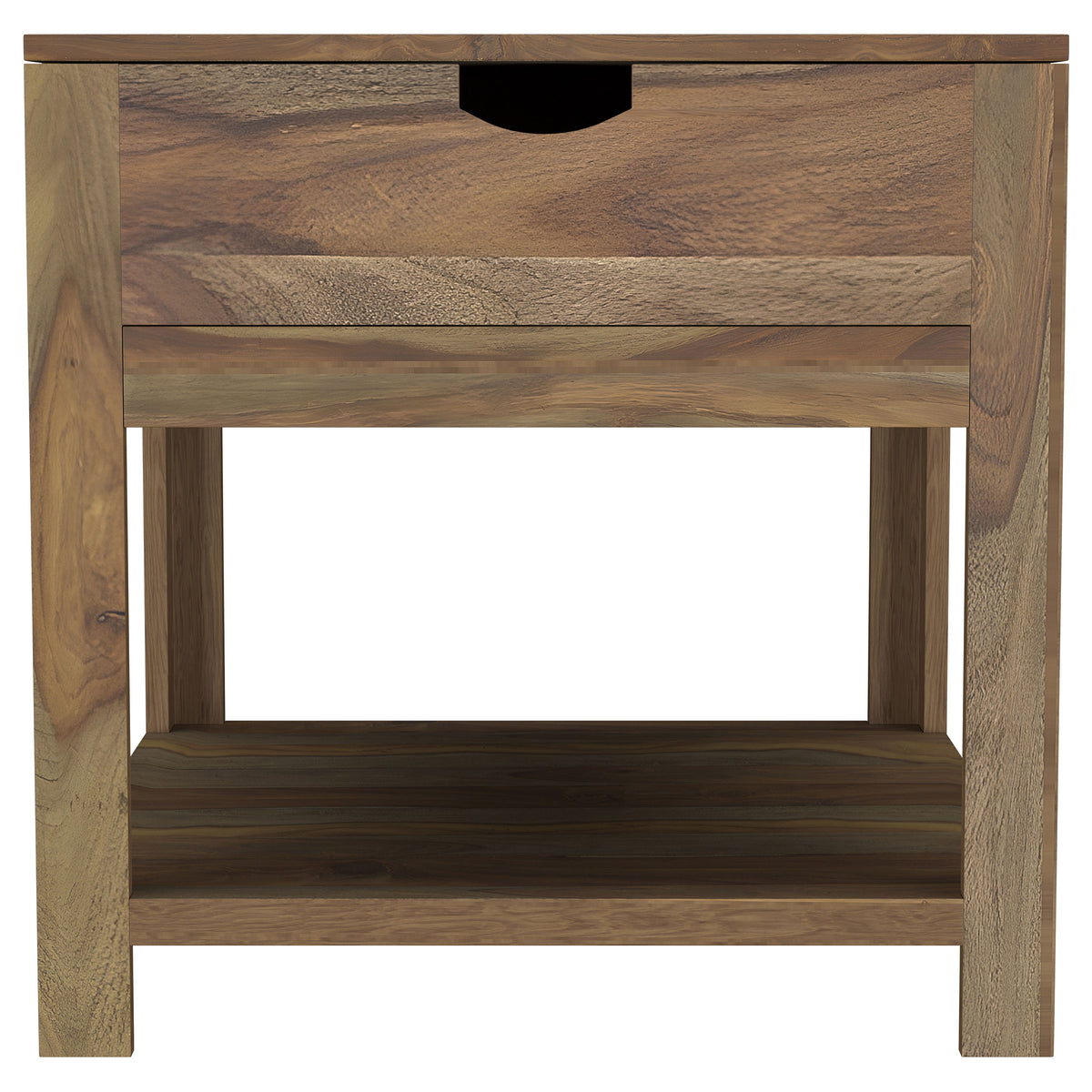 Esther 3-piece Solid Wood Coffee Table Set Natural Sheesham