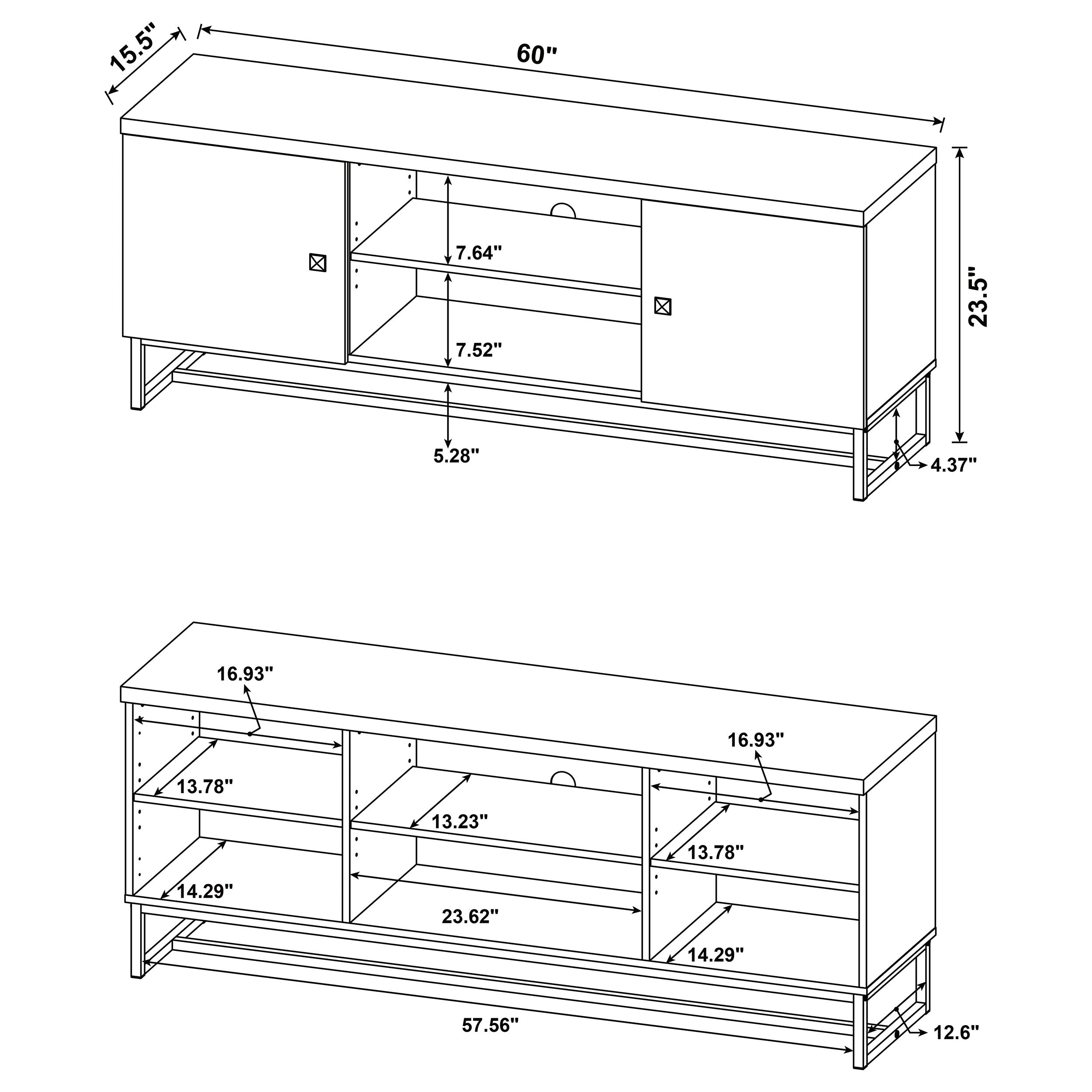 Myles 60" TV Stand
