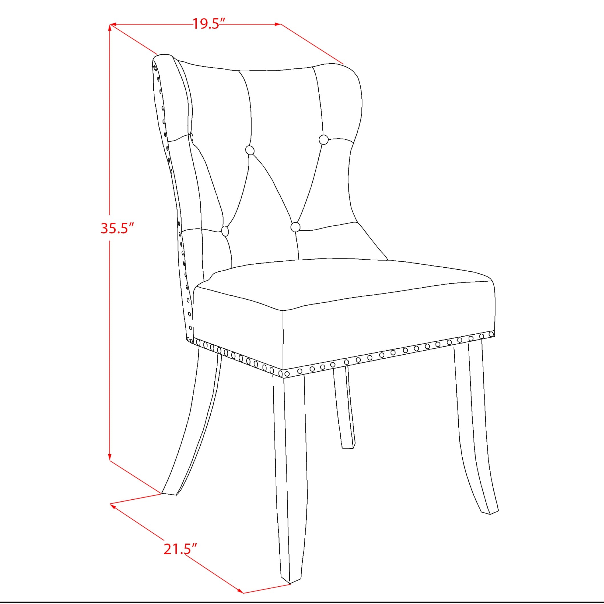 9 PC Dining Room 84" Rectangular Table with Leaf and 8 Tufted Chairs Set in Baby Blue