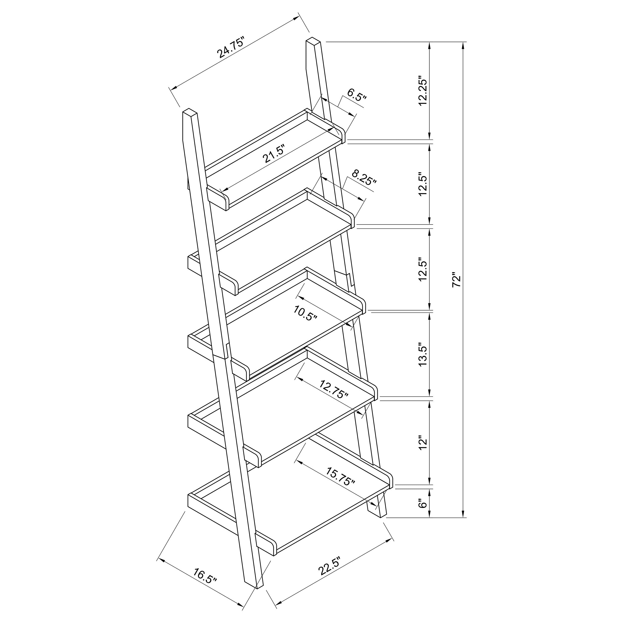 Colella 3-piece Bookshelf