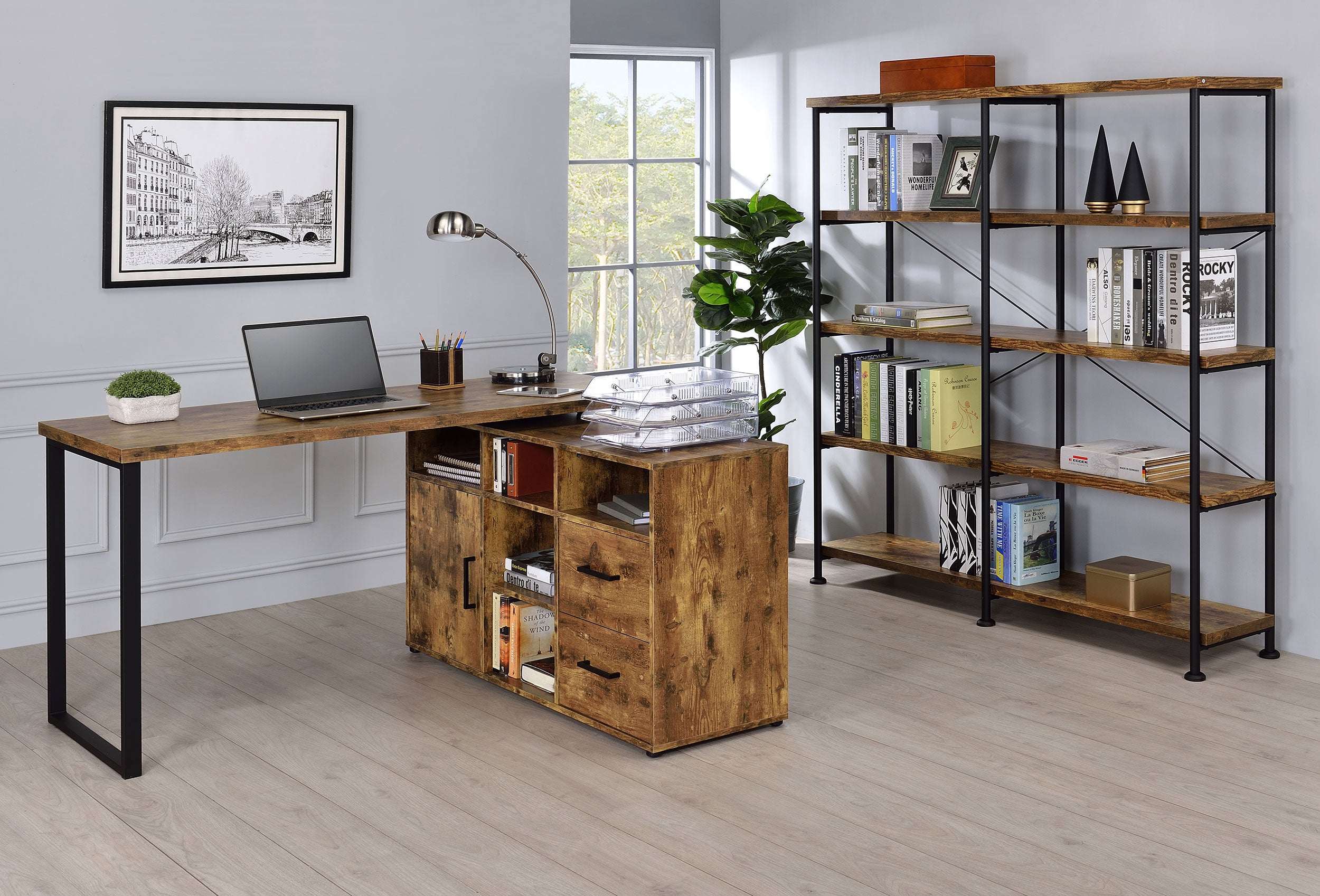 Analiese Double Bookshelf