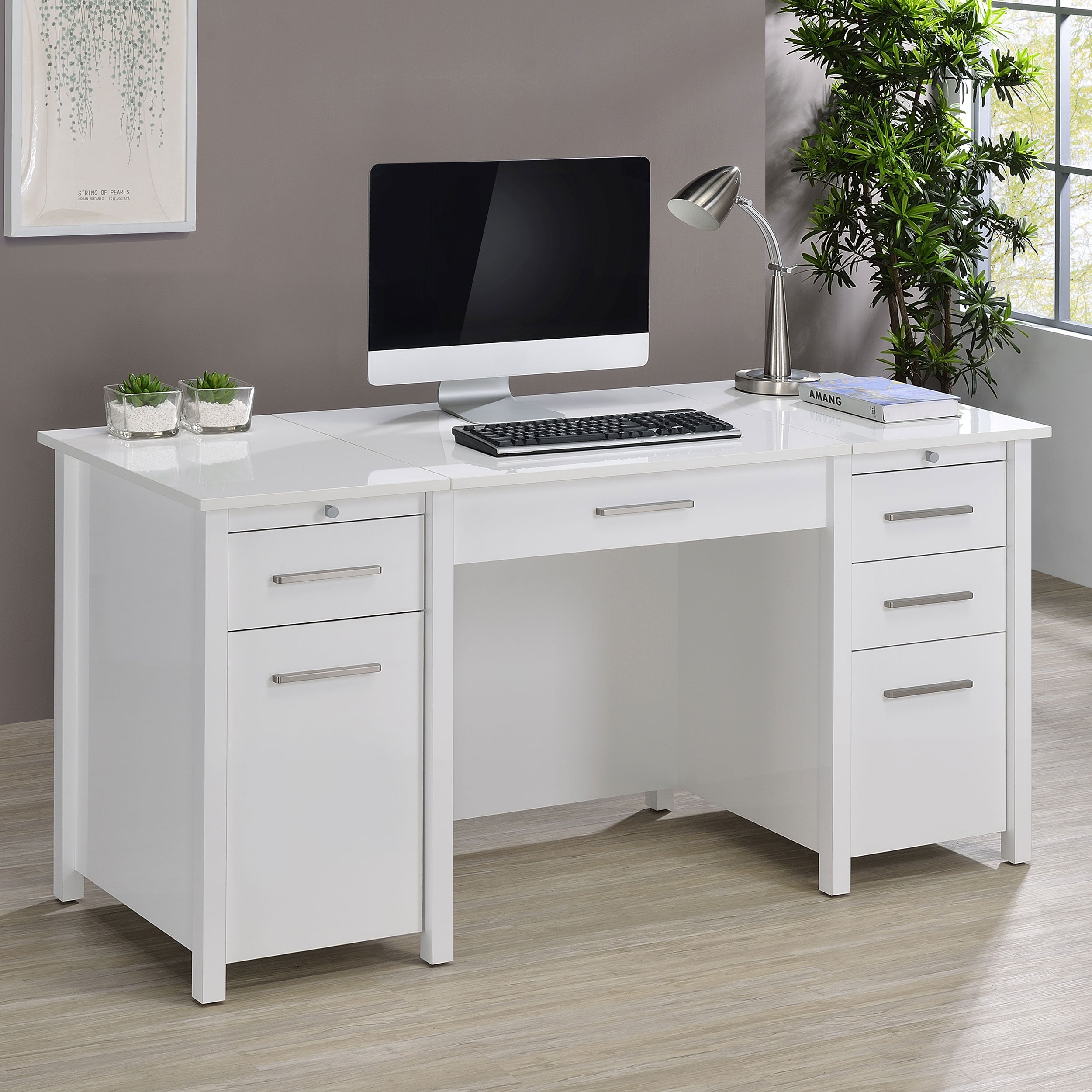 Dylan Lift Top Computer Desk