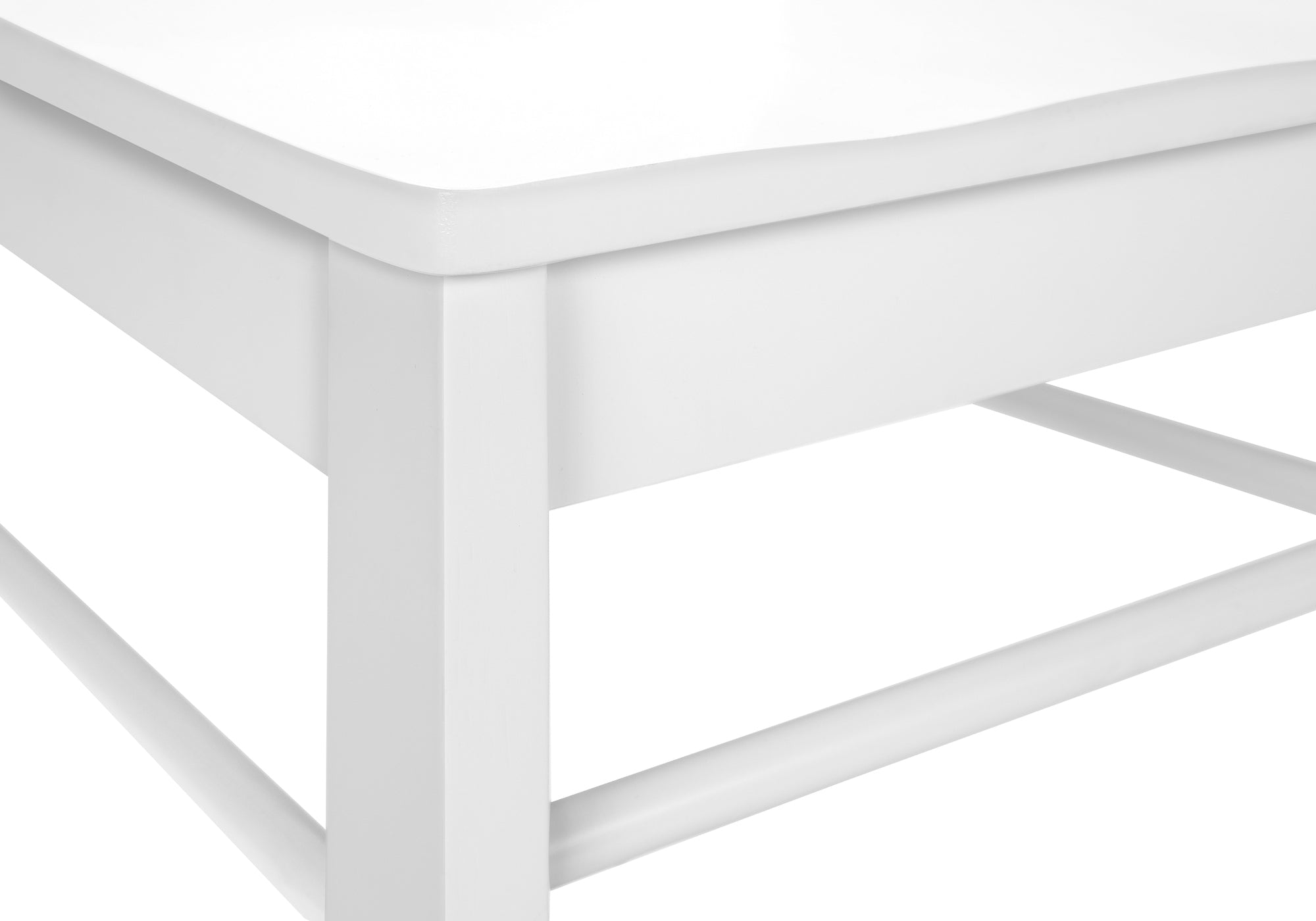 Modern X Back Kitchen Dining Side Chairs in White Set of 2