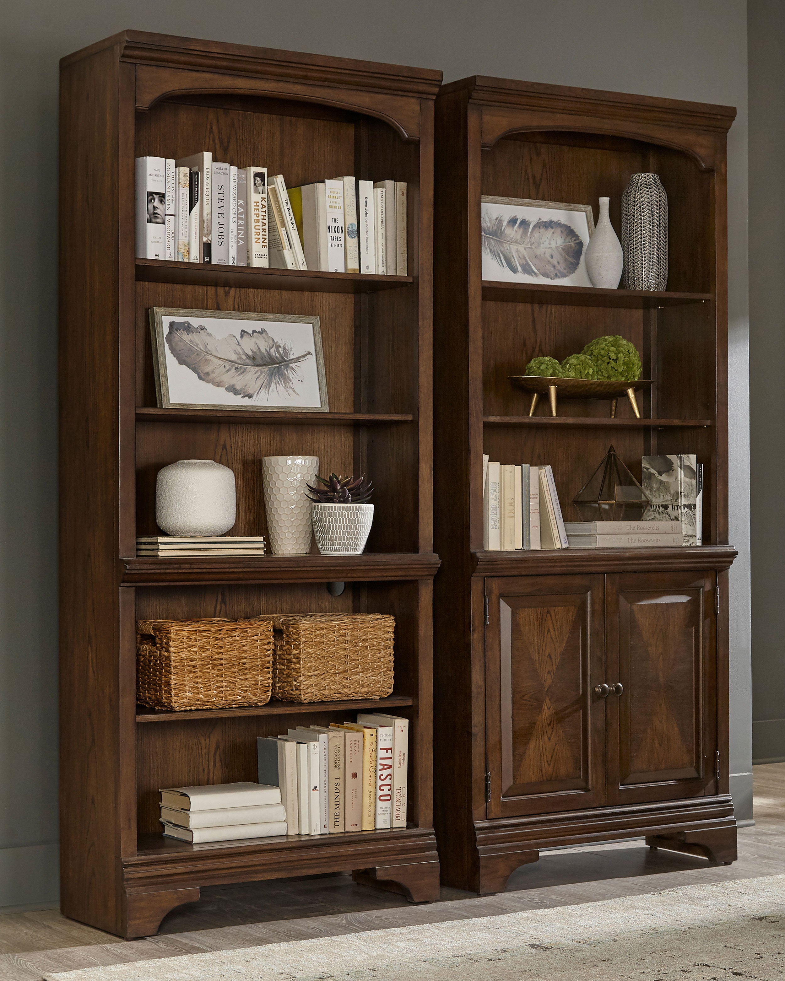 Hartshill Cabinet Bookcase