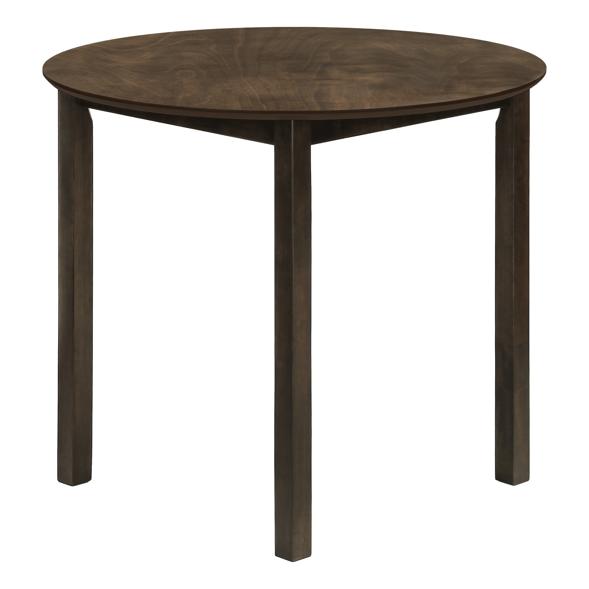 Transitional 36" Dia Round Kitchen Dining table In Espresso