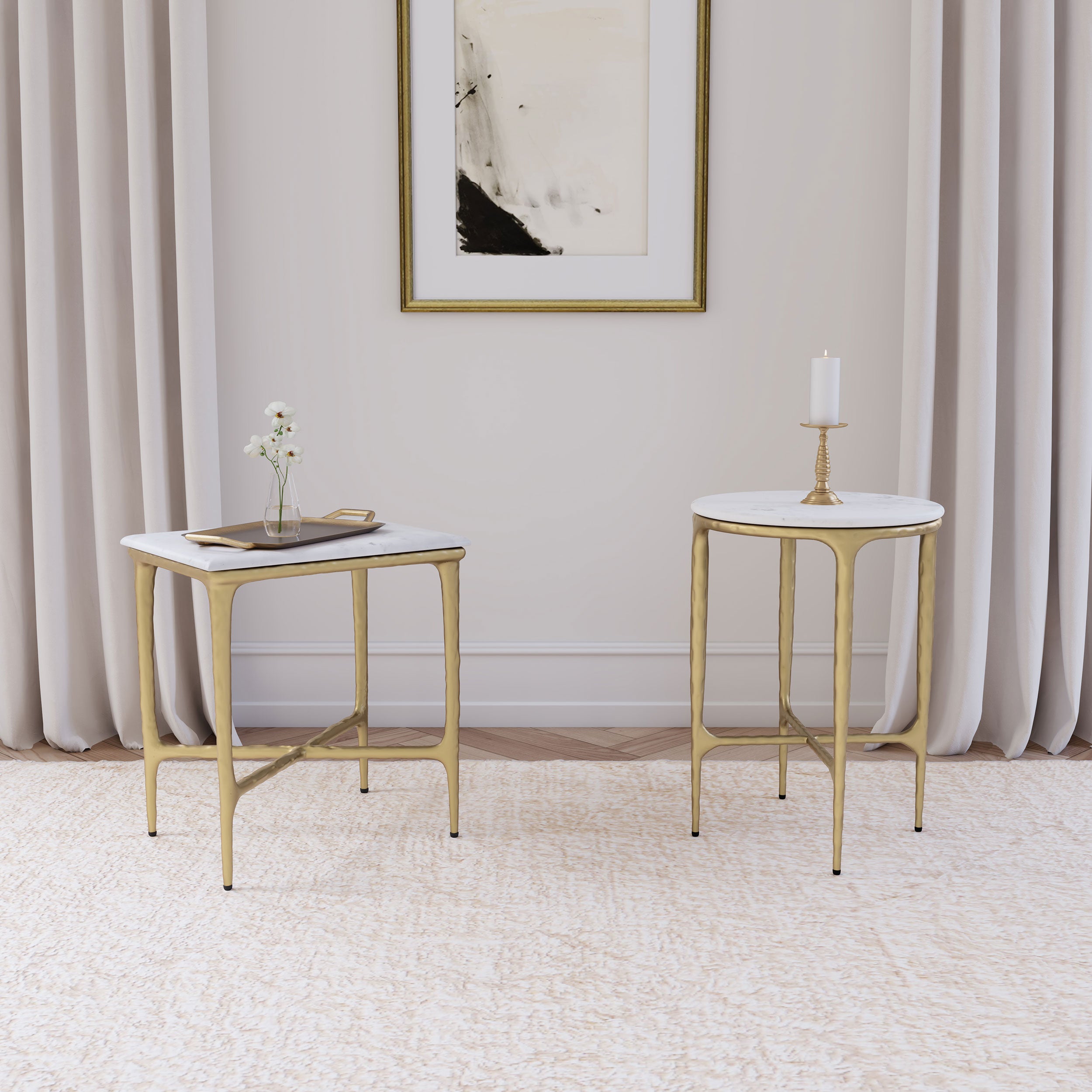 Baldwin Rectangular Side Table