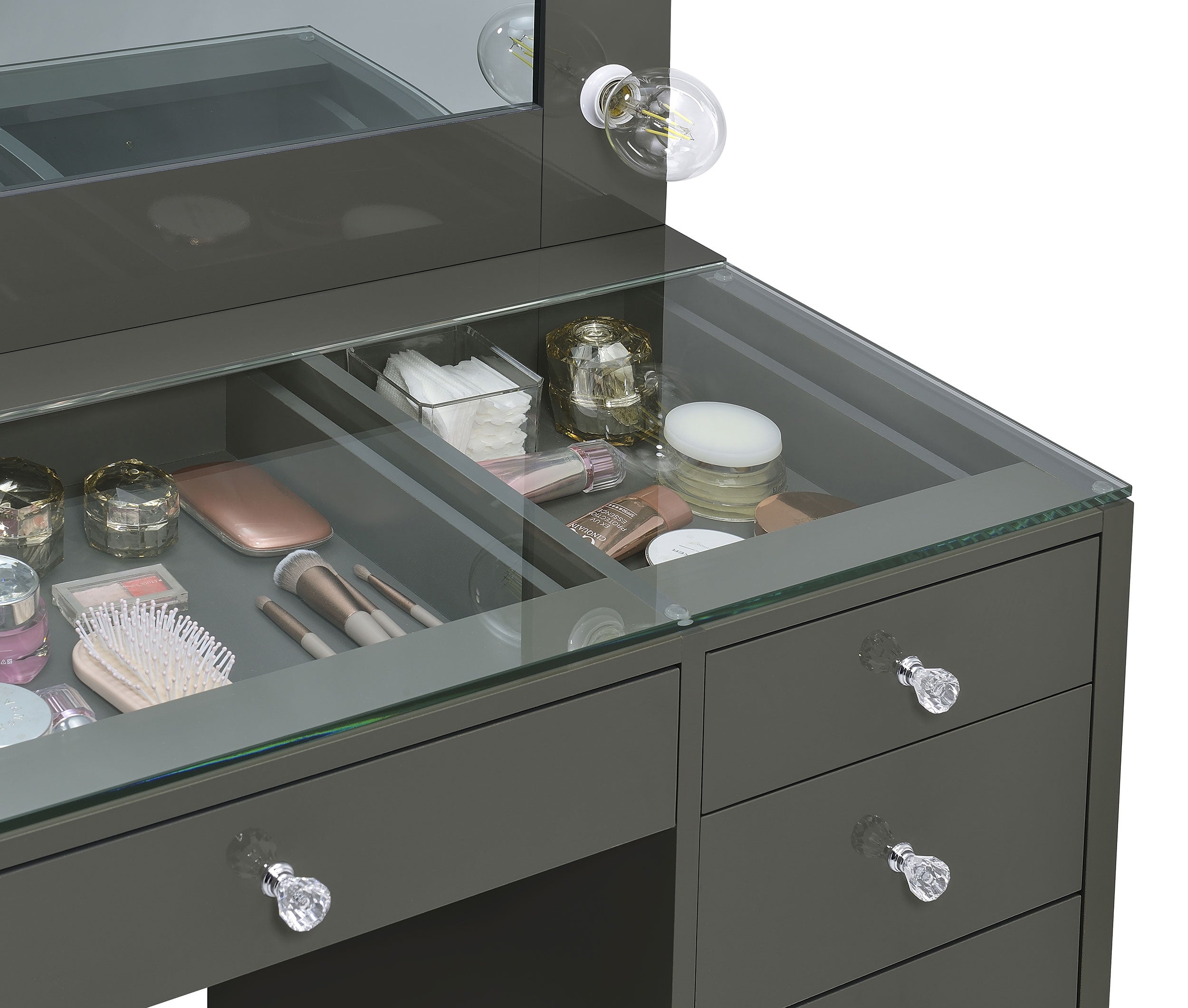 Acena Vanity Table and Mirror