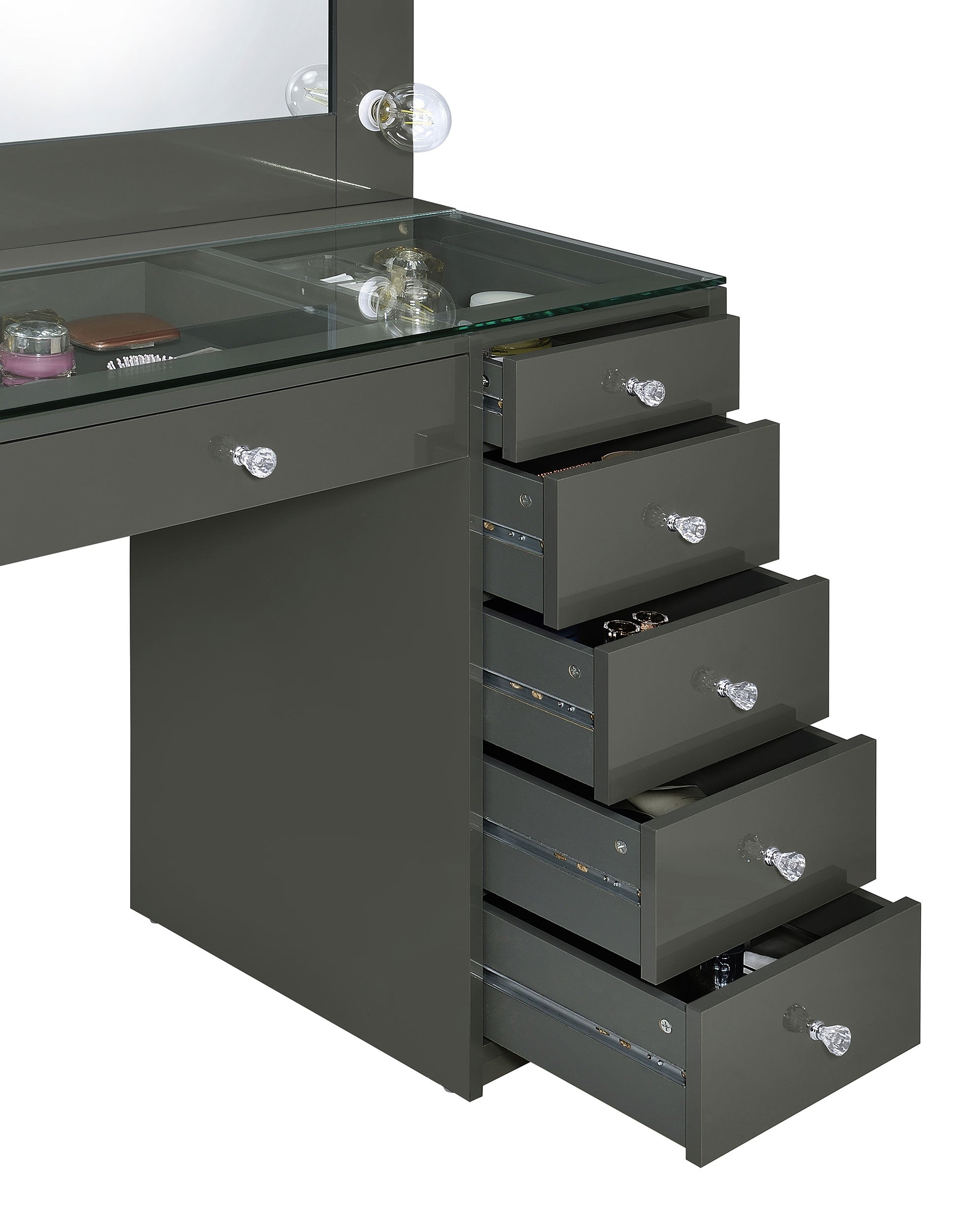 Acena Vanity Table and Mirror