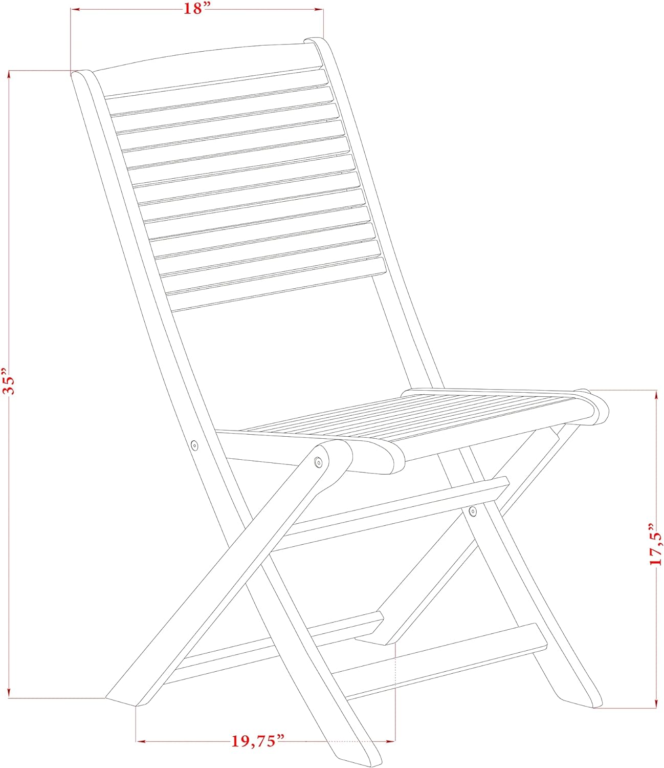 Beasley 9-piece Wood Outdoor Set in Natural Oil
