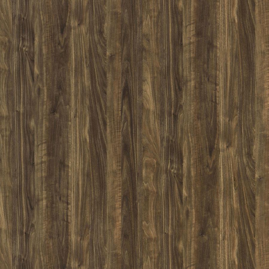 Bookcase with 4 Full-length Shelves Aged Walnut and White