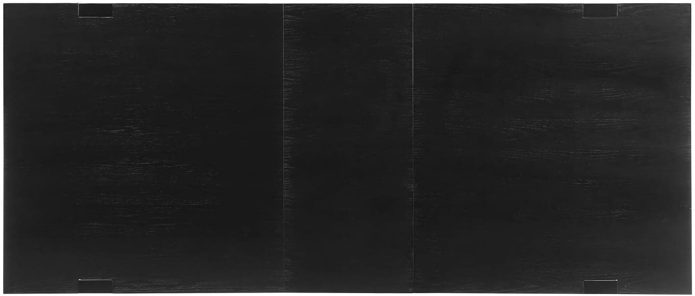 Steve Silver Yves 7pc Dining Room Table and Parson Chairs Set in Grey