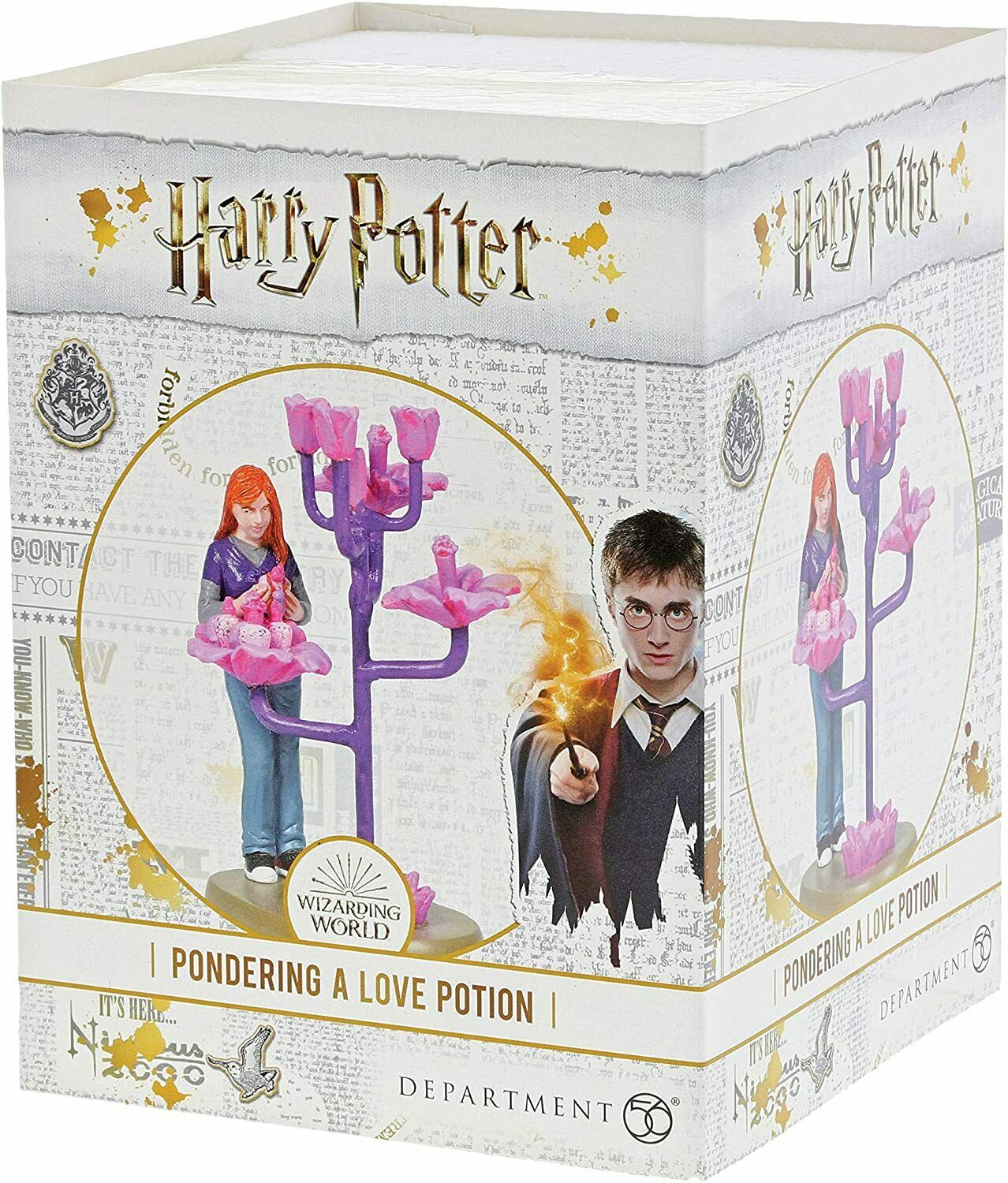 Department 56 Harry Potter Village Accessories Pondering a Love Potion Figurine
