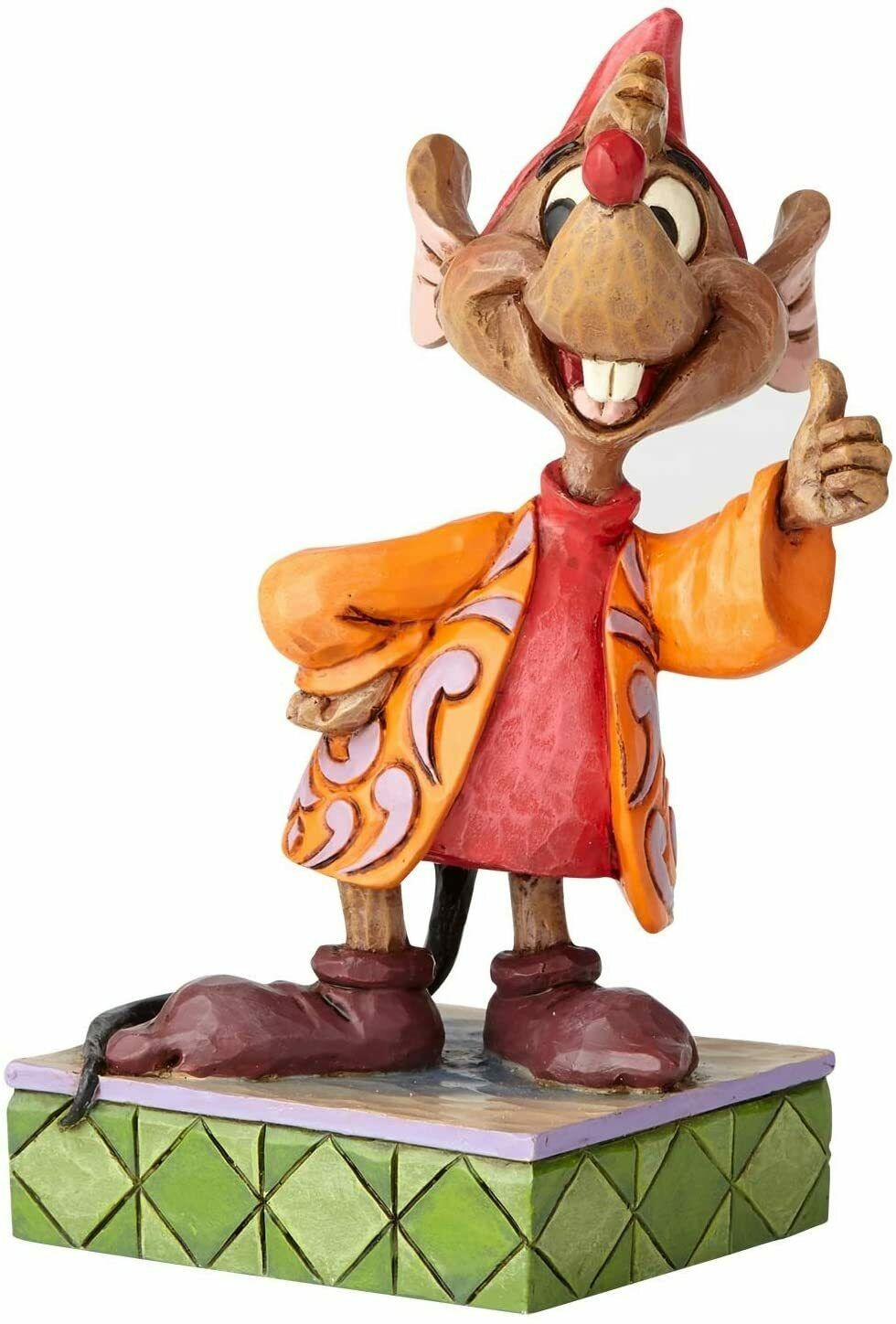 Jim Shore Disney Traditions Thumbs UP Polyresin Jaq Personality Pose 4059738