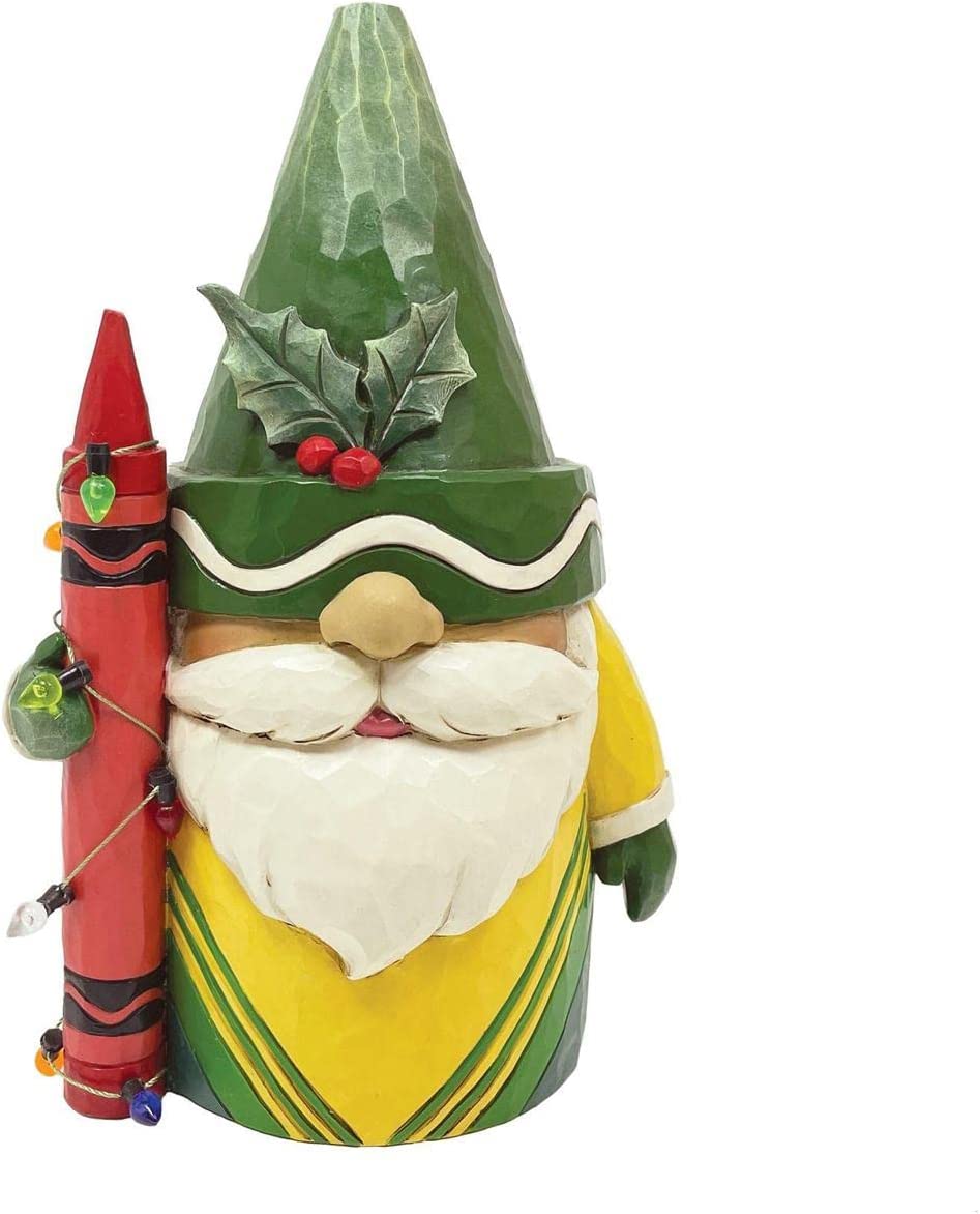 Jim Shore Crayola Gnome Holding Crayon Figurine