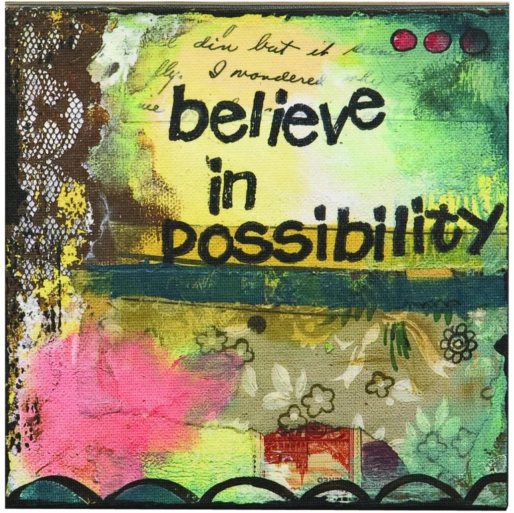 Kelly Rae Roberts Believe in Possibility Wall Art