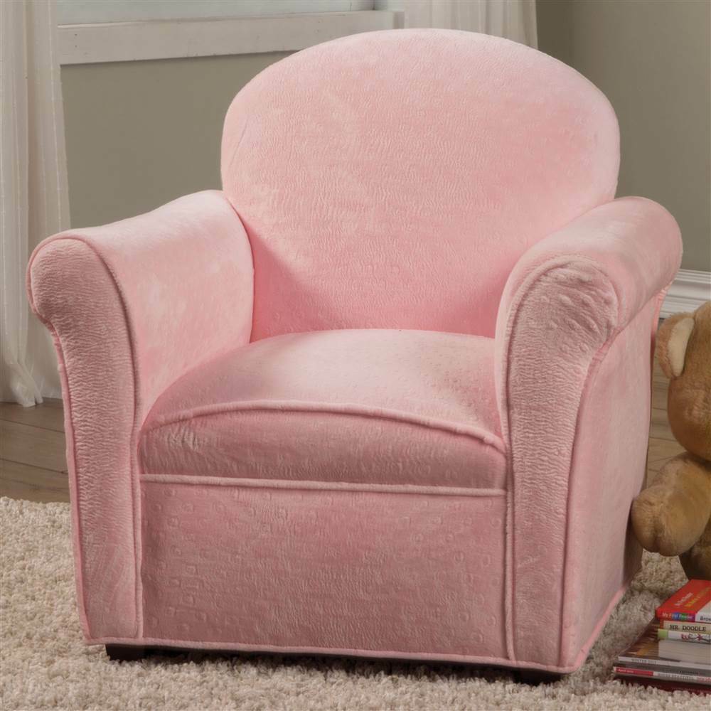 Coaster 405021 Youth Seating Kids Upholstered Accent Club Chair, Pink