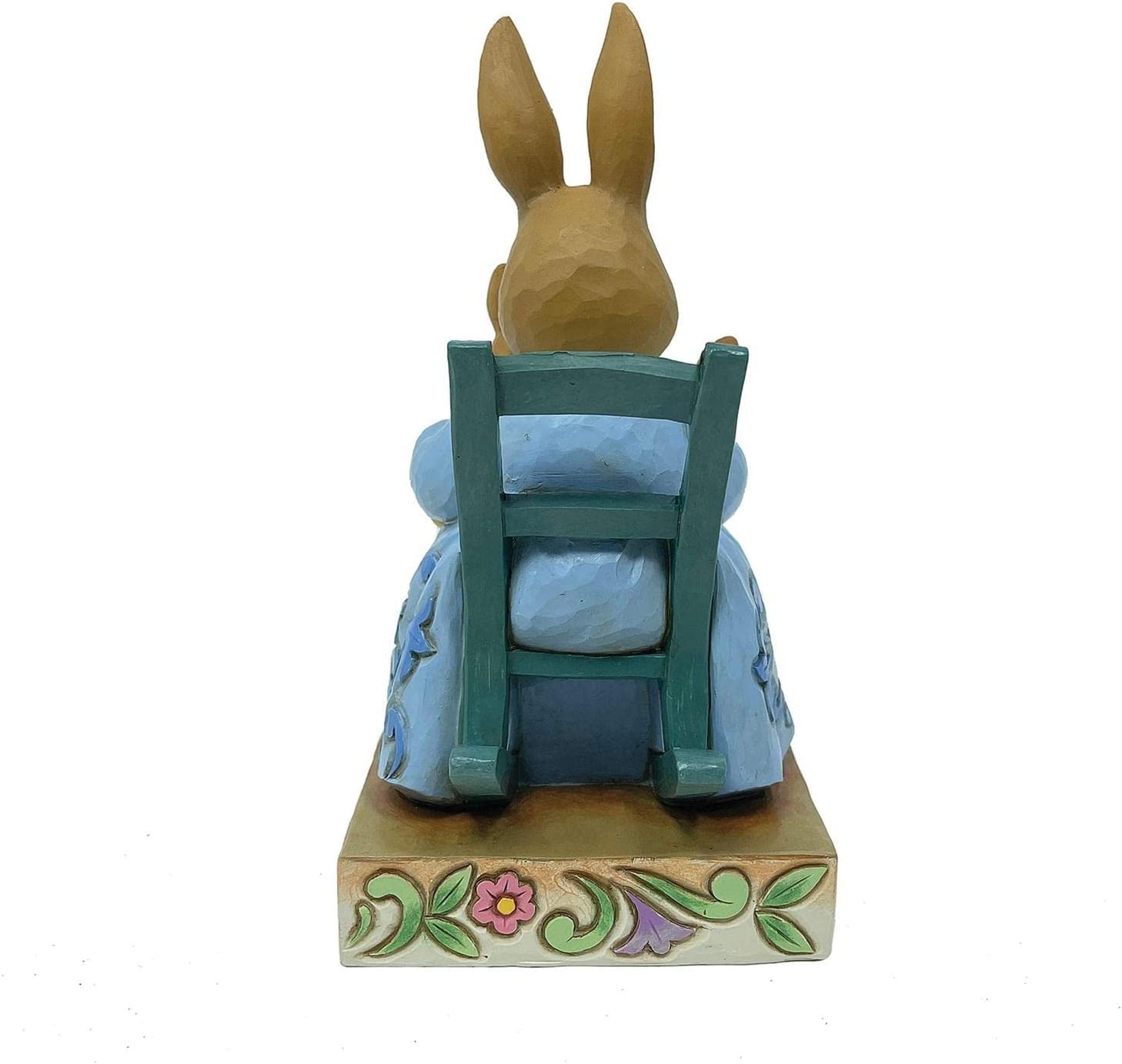 Enesco Jim Shore Mrs. Rabbit in Rocking Chair with, Figurine