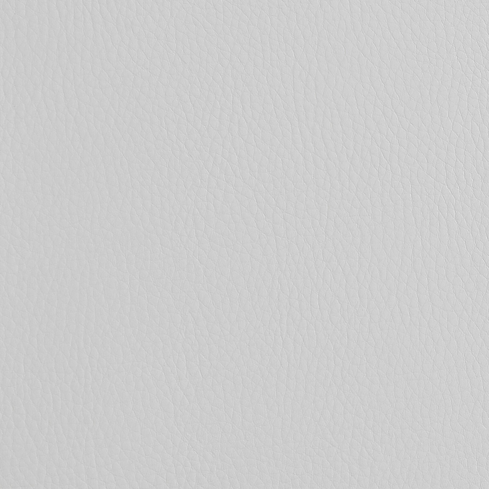 Coaster Contemporary Tufted Adjustable White Faux Leather Swivel Accent Chair