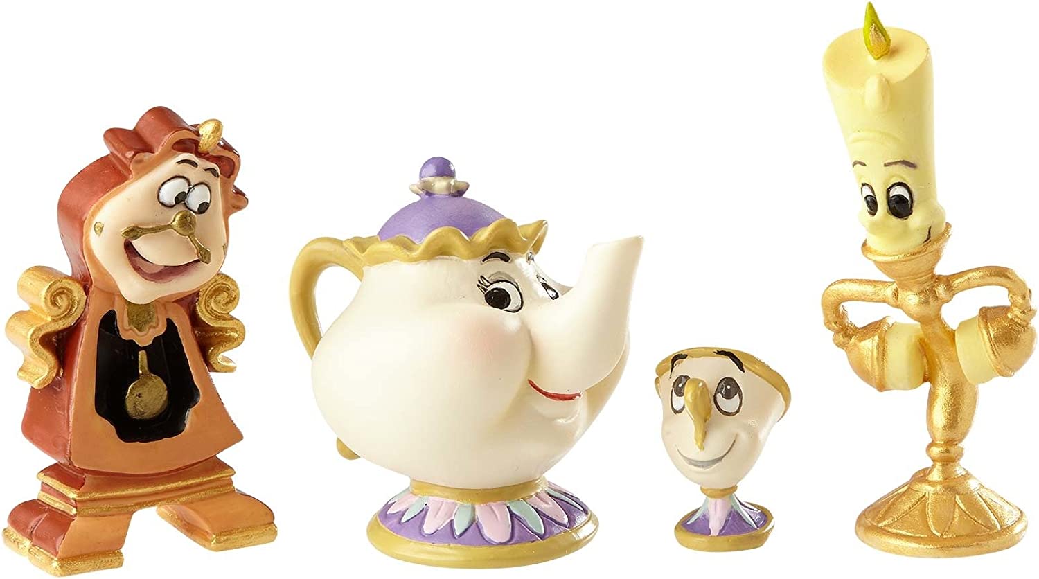 Enesco Disney Showcase Beauty and The Beast Figurine Set
