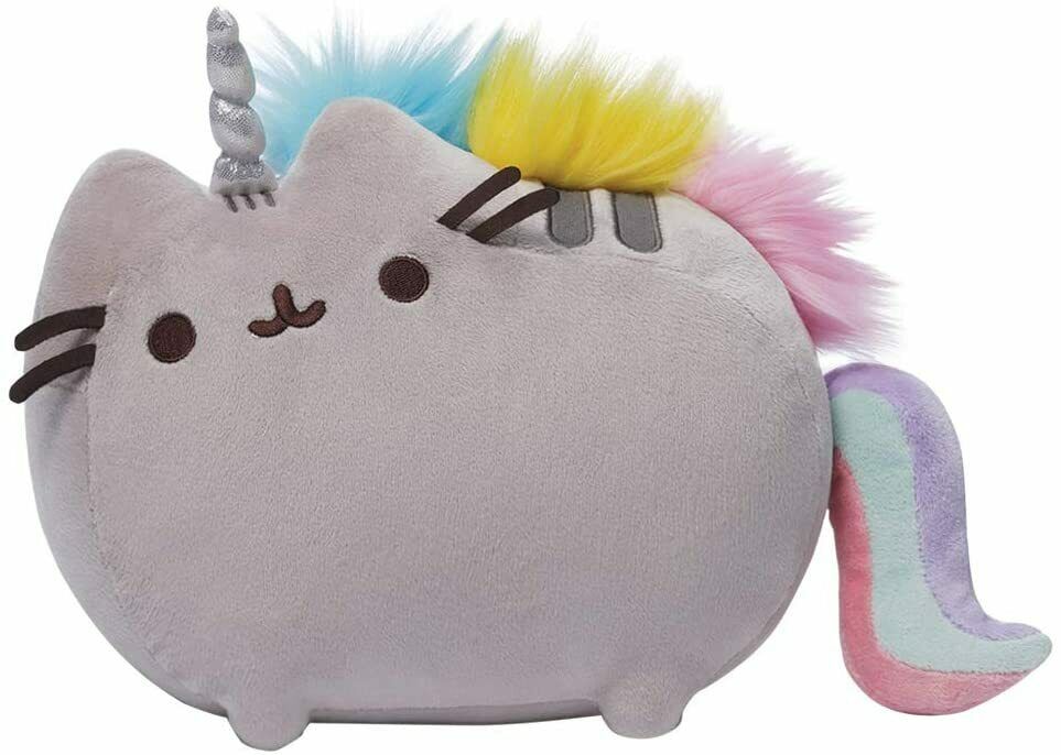 GUND Pusheenicorn Plush Stuffed Animal Rainbow Unicorn, 13"